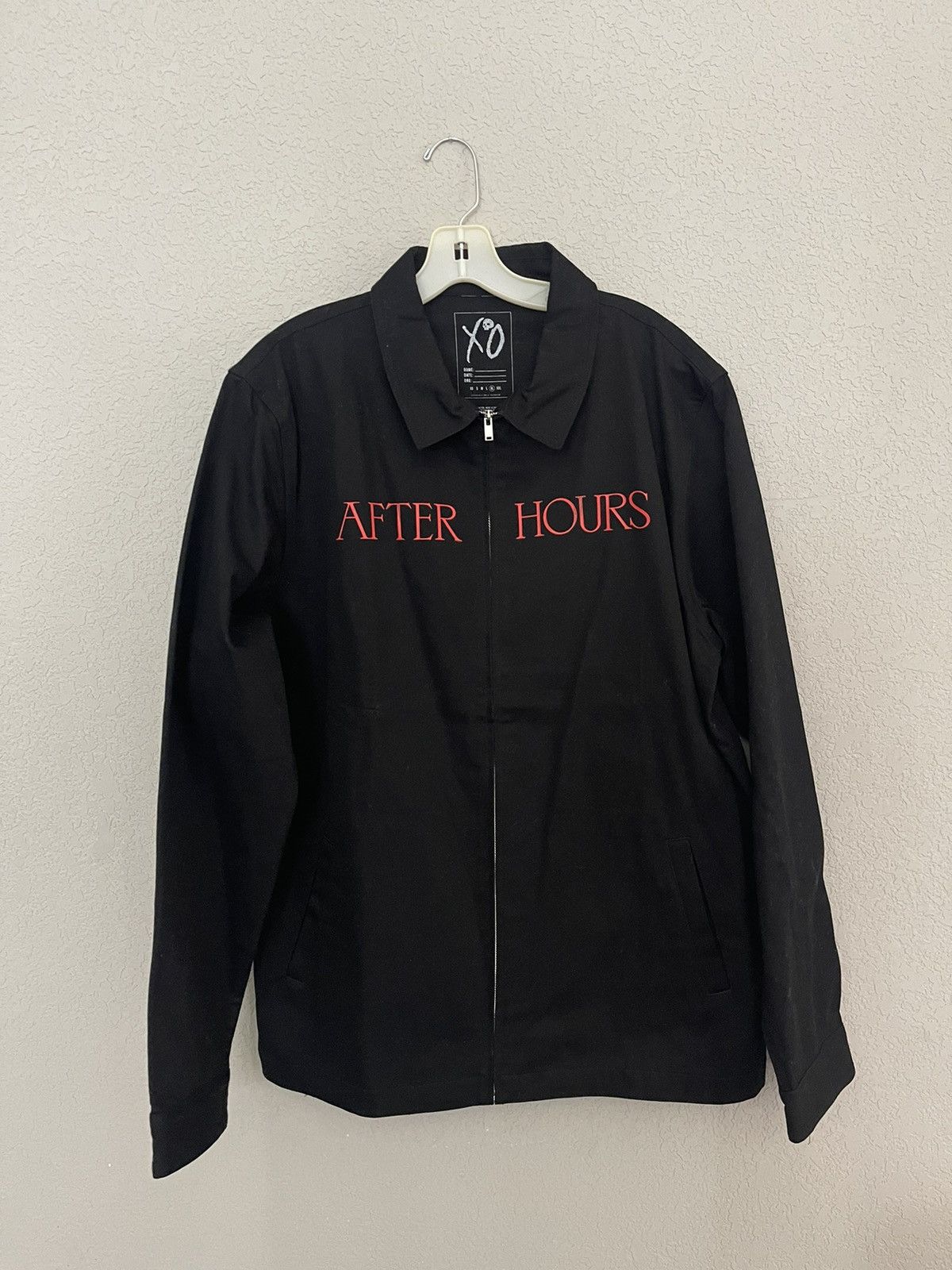 The Weeknd XO Tik Tok Tiktok Experience After retailer Hours jacket Medium