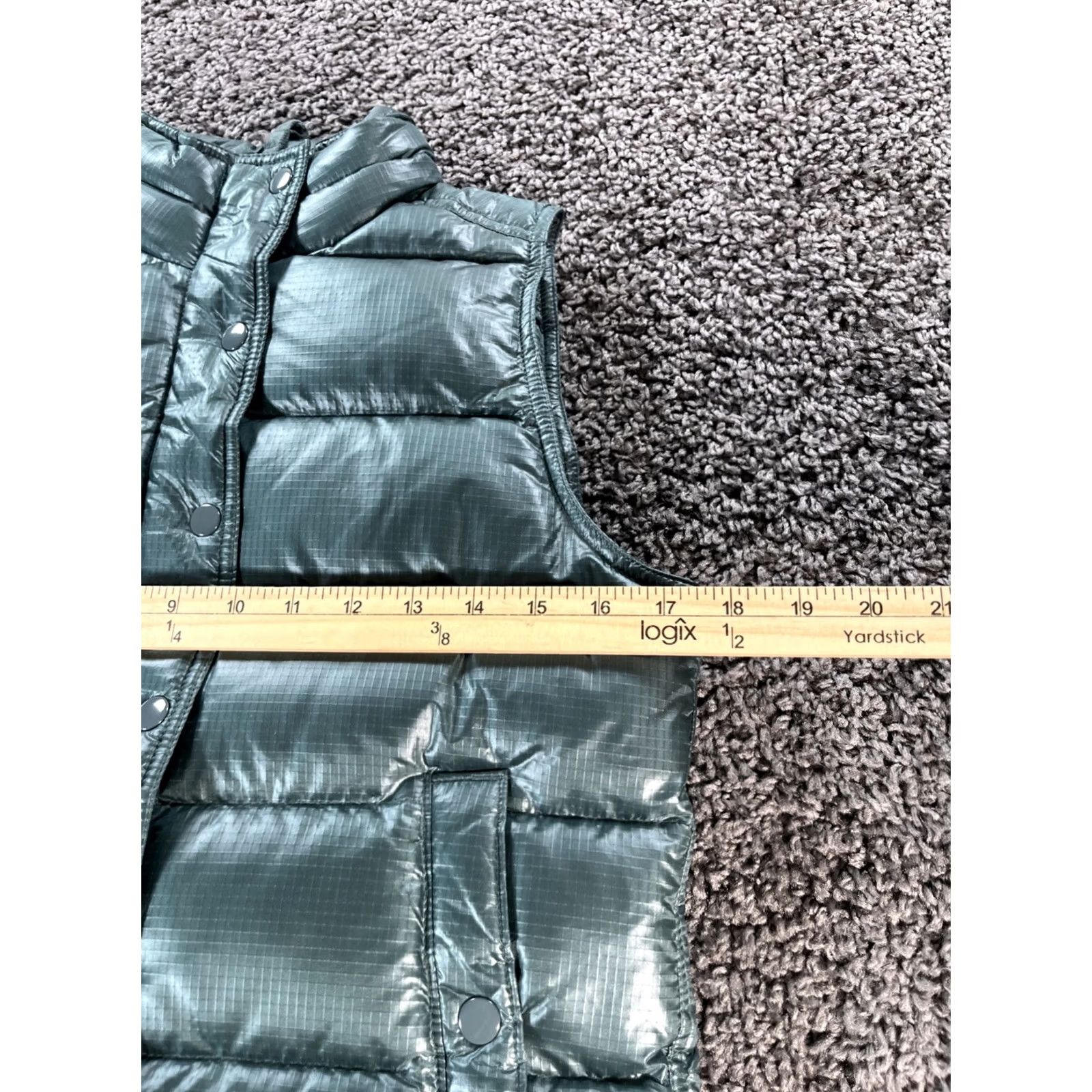 J.Crew VINTAGE J.CREW Puffer Vest Mens XS Green Down Full Zip Preppy Size US XS / EU 42 / 0 - 3 Thumbnail