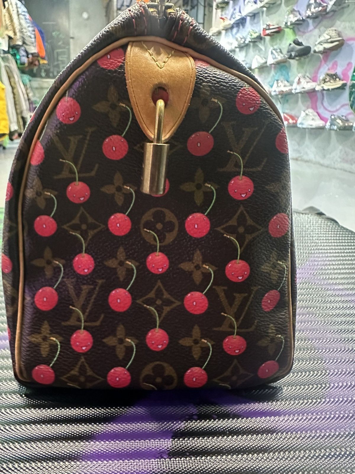Louis Vuitton × Takashi Murakami Louis Vuitton Cherry Speedy 25 handbag Size ONE SIZE - 8 Thumbnail