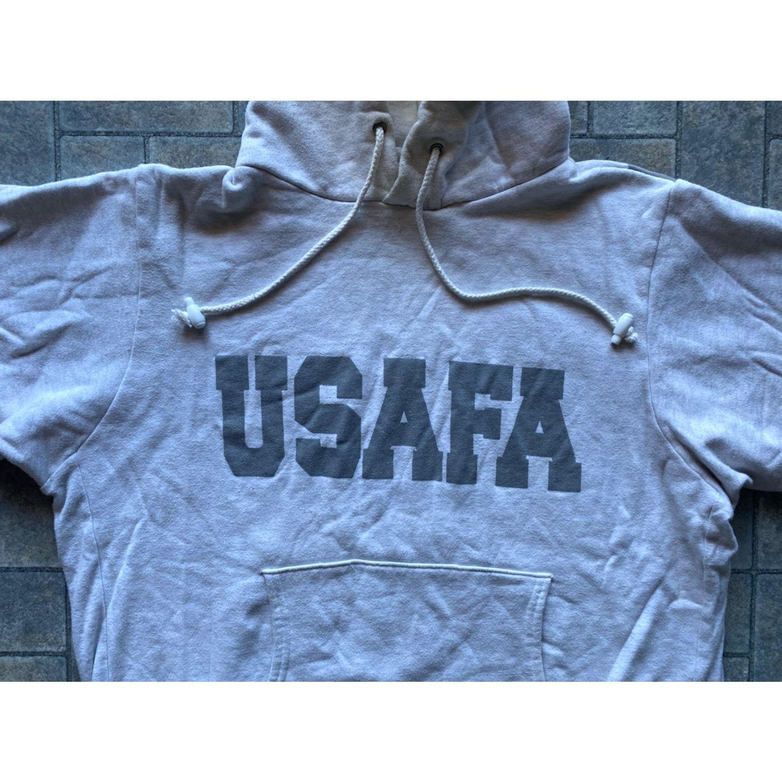 Vintage VINTAGE Heart And Core Hoodie United States Gray Small Mens S Pullover Hoodie Size US S / EU 44-46 / 1 - 4 Thumbnail