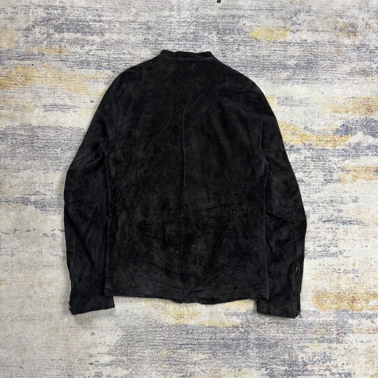 Japanese Brand Sisii bikers suede leather jacket double zipper Size US S / EU 44-46 / 1 - 3 Thumbnail
