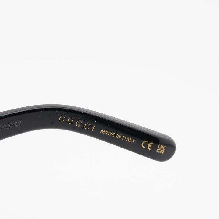 Gucci Gucci GG1724O 001 Eyeglasses Black 52mm Square Frame Size ONE SIZE - 9 Thumbnail