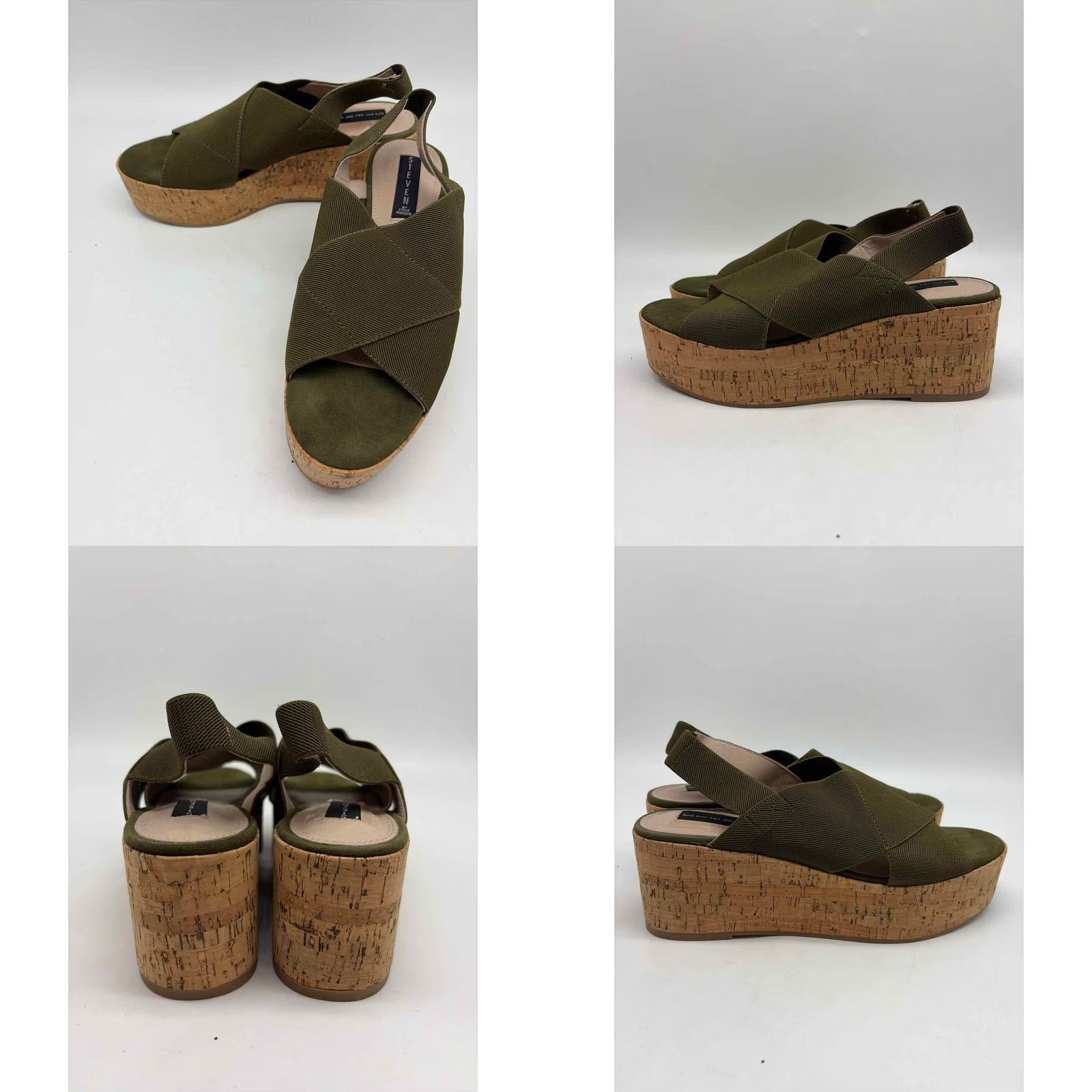Vintage Steven Green Sandals Platform 9.5 Women? Size US 10 / IT 40 - 8 Thumbnail