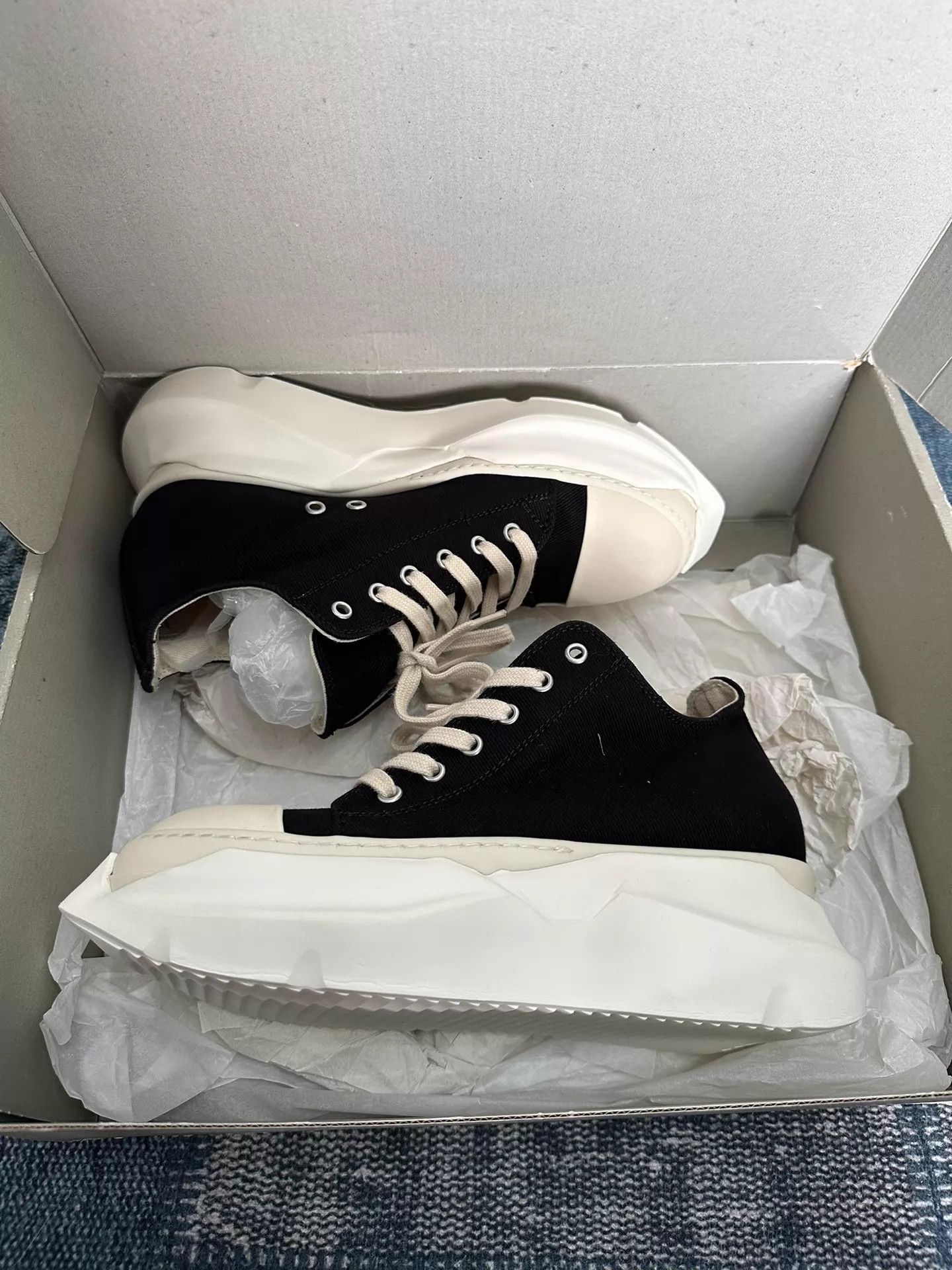 Rick Owens Rick Owens Elevated Tank Sole Sneaker 40 (New) Size US 7 / EU 40 - 9 Thumbnail