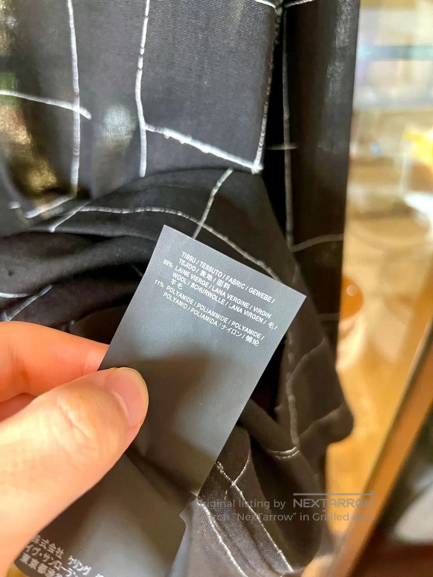 Saint Laurent Paris saint laurent black geometric silk shirt. Size US S / EU 44-46 / 1 - 8 Thumbnail