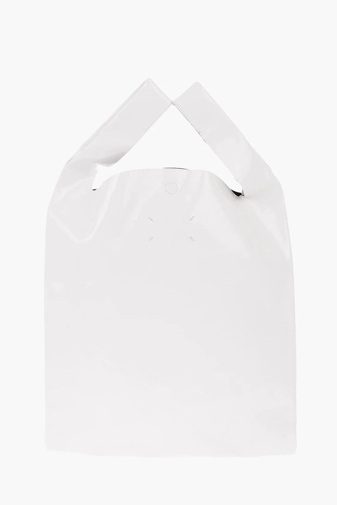 Maison Margiela og1mm0326 Size: OS / Leather Bag in White Size ONE SIZE - 2 Thumbnail