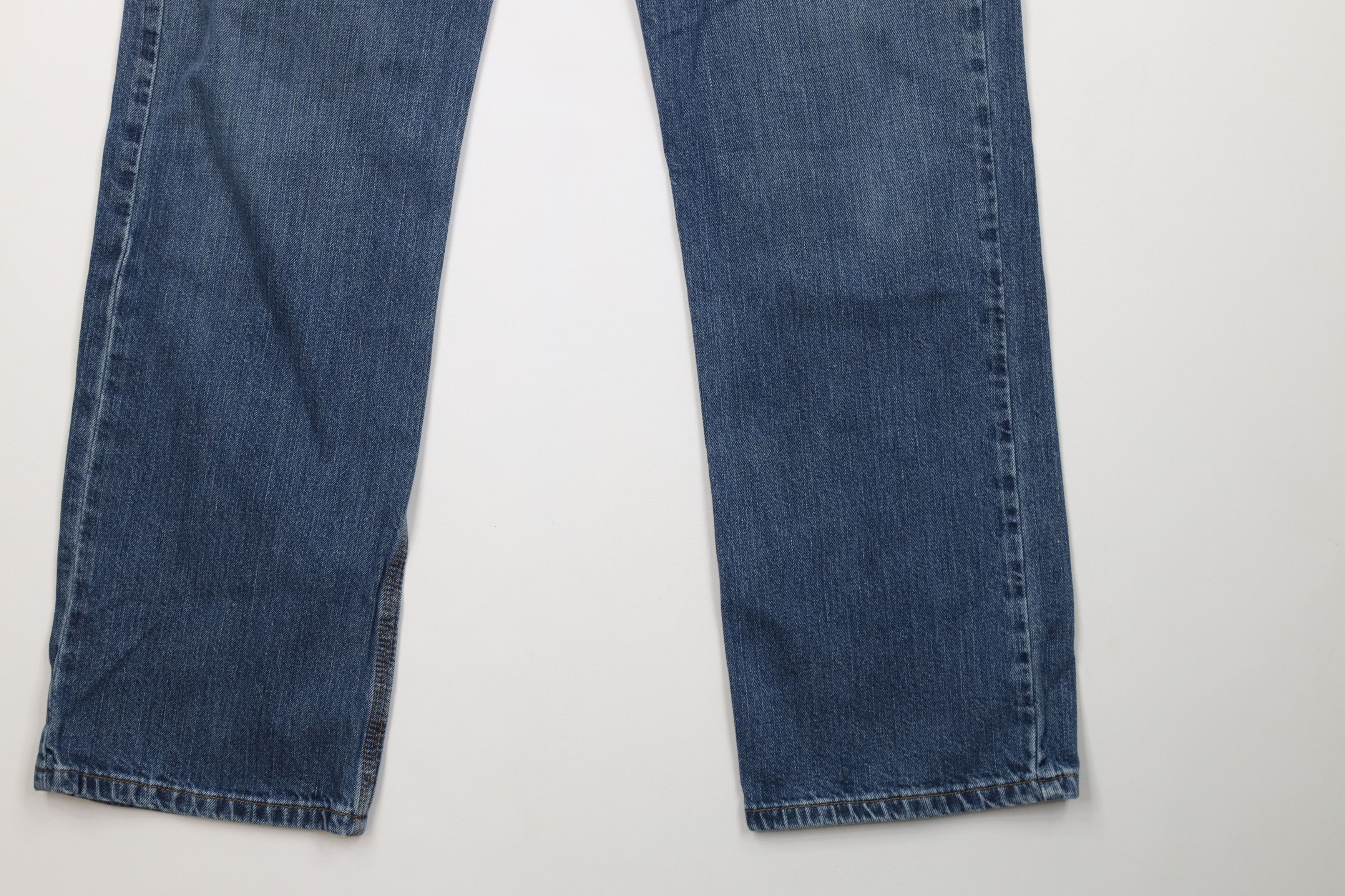 Carhartt Vintage Y2K Carhartt Spell Relaxed Straight Leg Jeans Blue Size US 34 / EU 50 - 4 Thumbnail