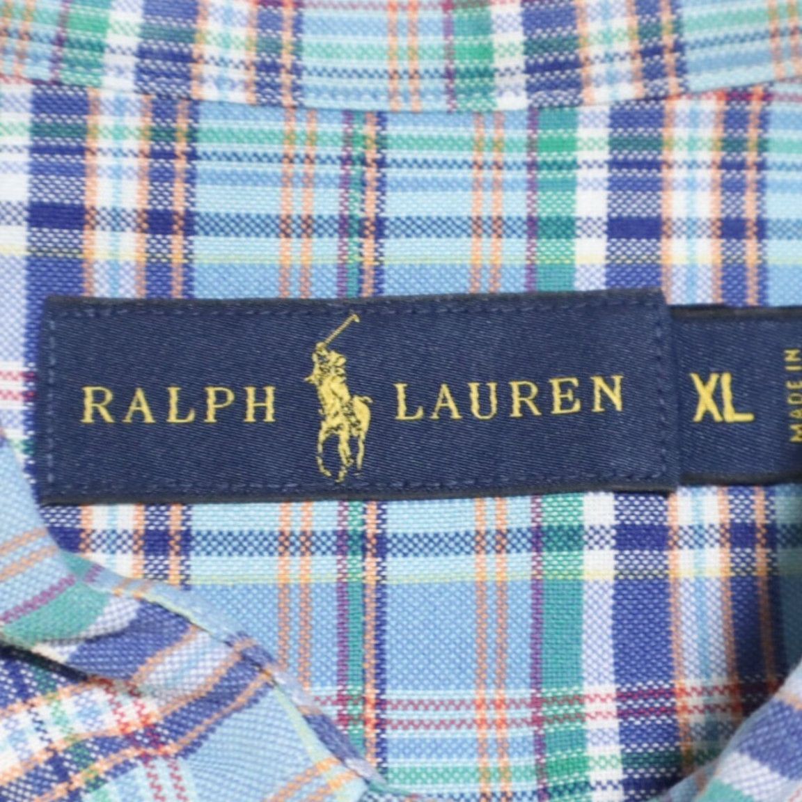 Ralph Lauren Ralph Lauren Oxford Plaid Long Sleeve Button Down Shirt Men's XL Size US XL / EU 56 / 4 - 5 Thumbnail