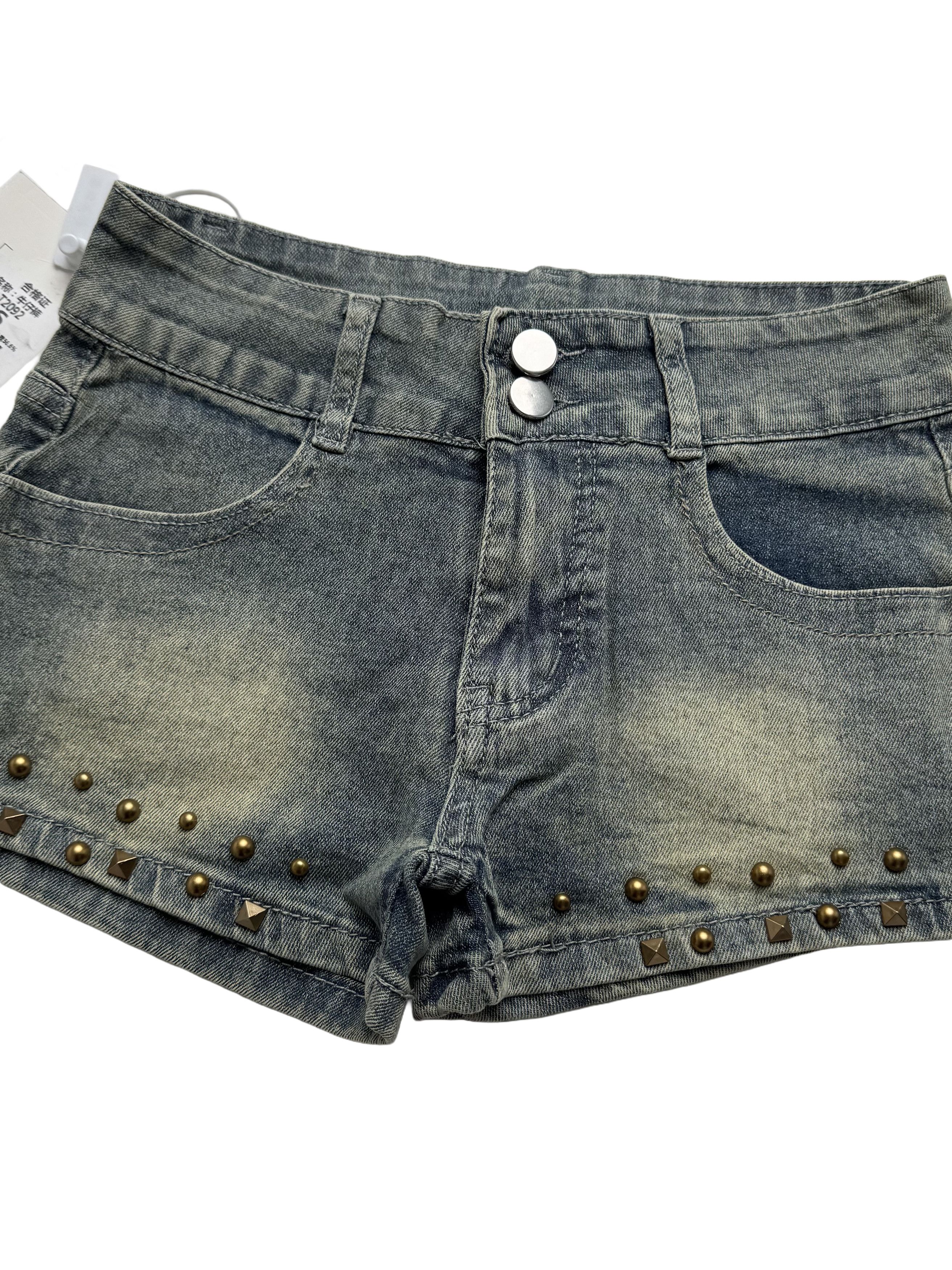 Vintage Vintage Mini Shorts Size 25" / US 0 / IT 36 - 2 Thumbnail