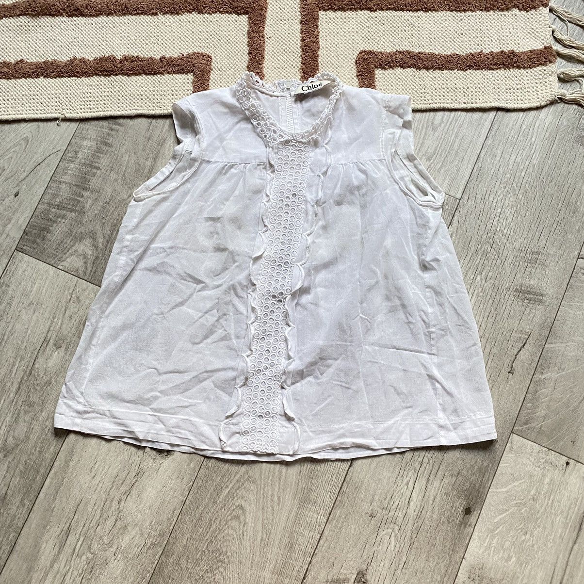 Chloe VINTAGE CHLOE RIRI ZIP TOP SHIRT Size M / US 6-8 / IT 42-44 - 1 Thumbnail