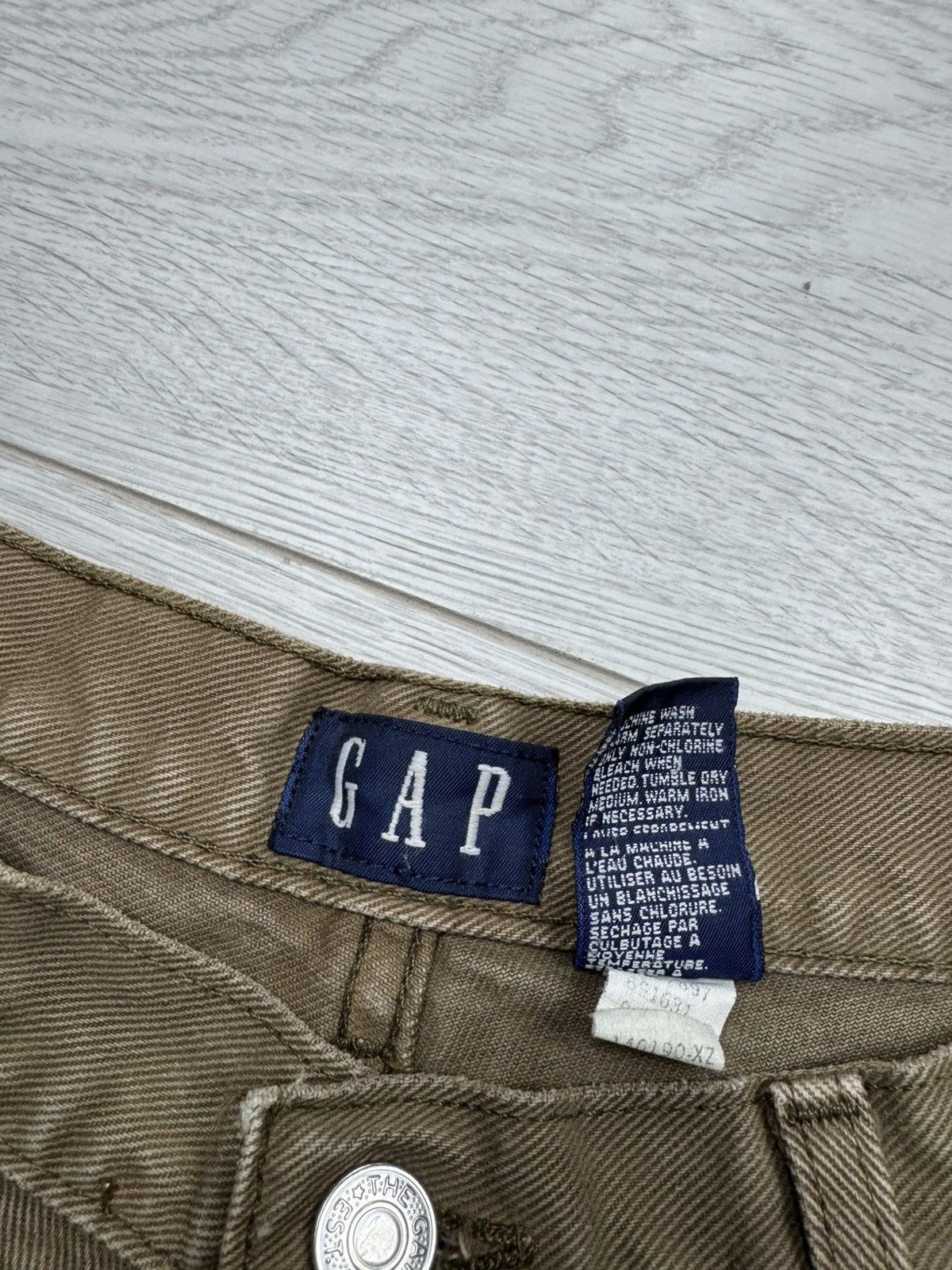 Gap × Vintage Crazy Vintage Y2K Gap Loose Pants Bootcut Flared Size US 34 / EU 50 - 8 Thumbnail