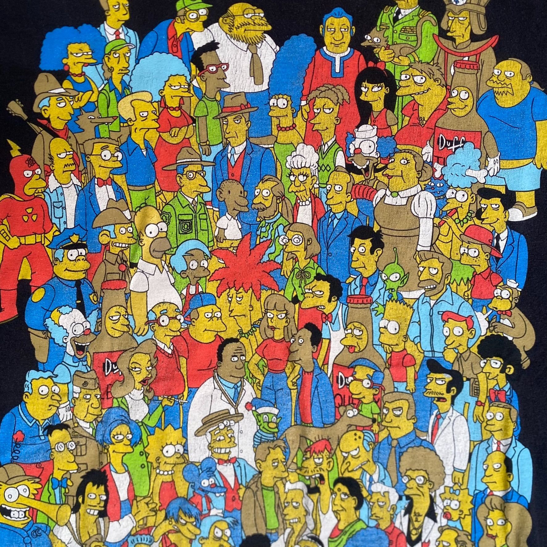 The Simpsons Vintage Y2K The Simpsons Shirt Retro TV Cartoon Movie Tee Size US S / EU 44-46 / 1 - 3 Thumbnail