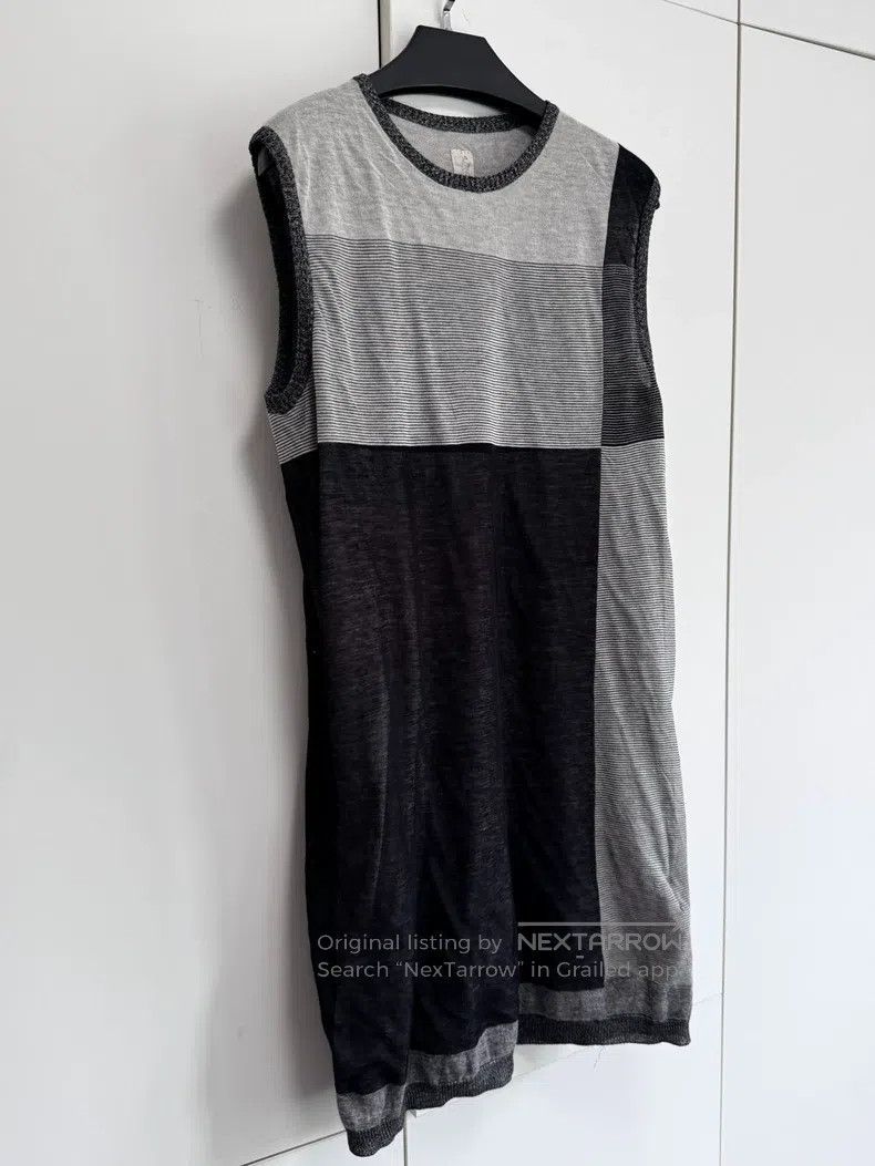 Rick Owens Rick Owens 2014 black and white color-block vest Size US S / EU 44-46 / 1 - 2 Thumbnail