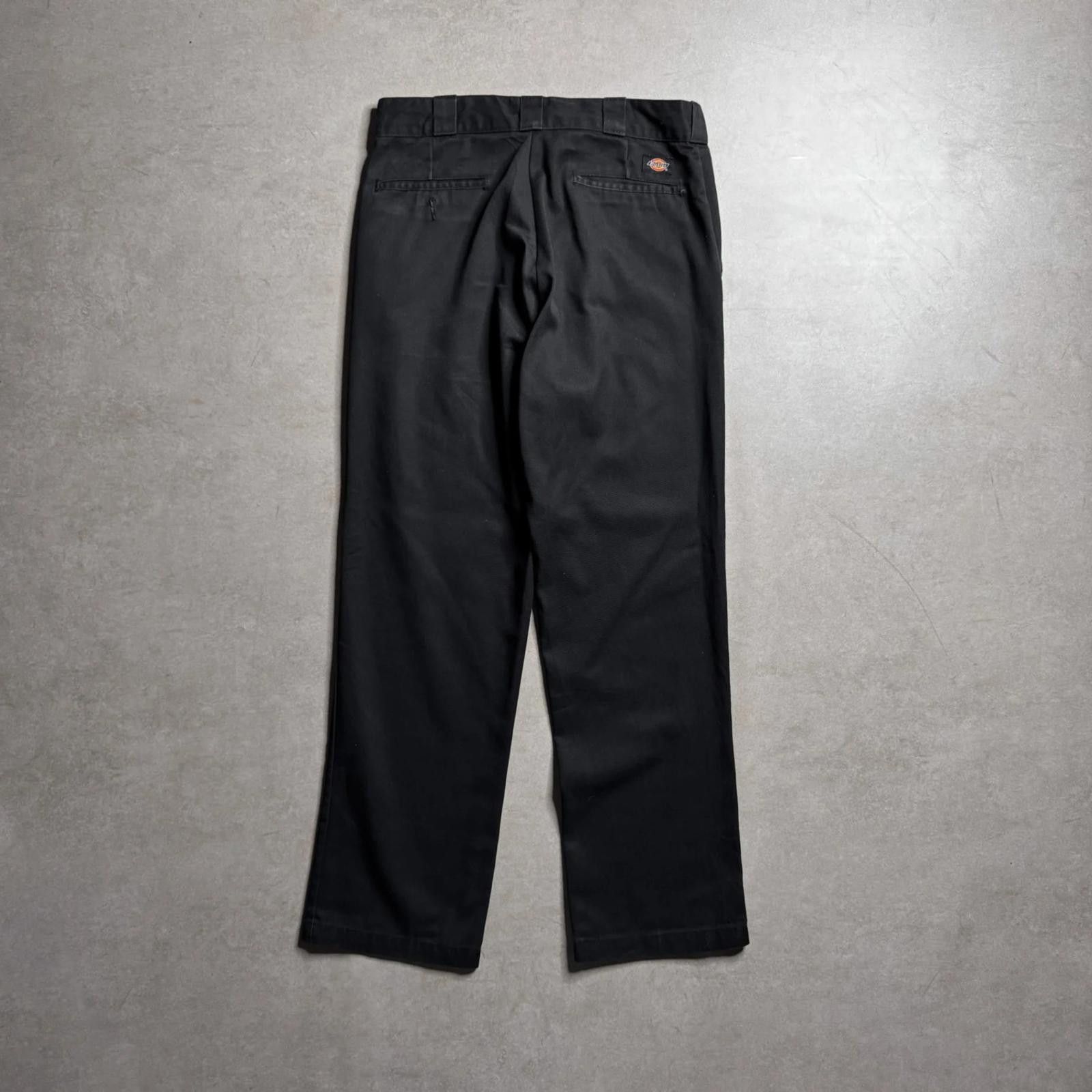 Dickies Vintage Dickies Black 874 Pants - 32x31 Size US 32 / EU 48 - 2 Thumbnail