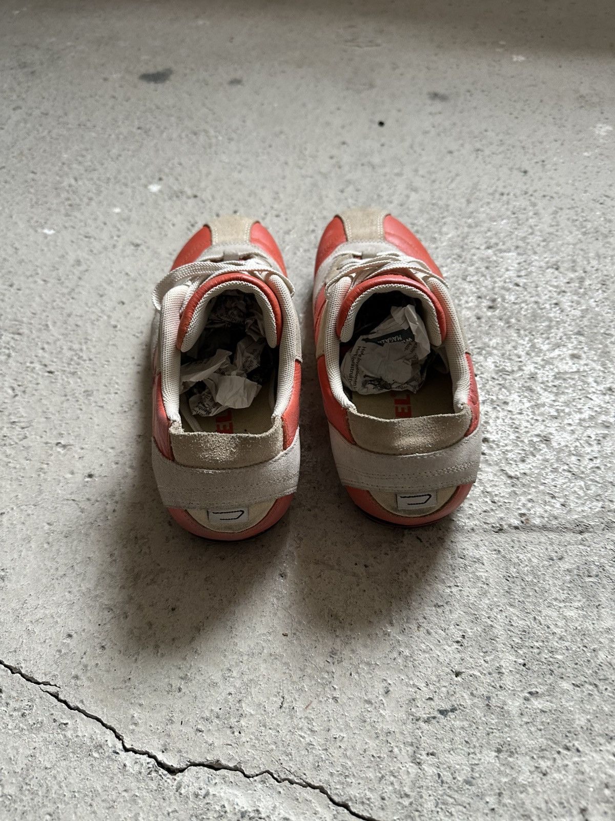 Diesel Vintage 2000s Diesel low profile leather suede sneakers Size US 9 / EU 42 - 5 Thumbnail