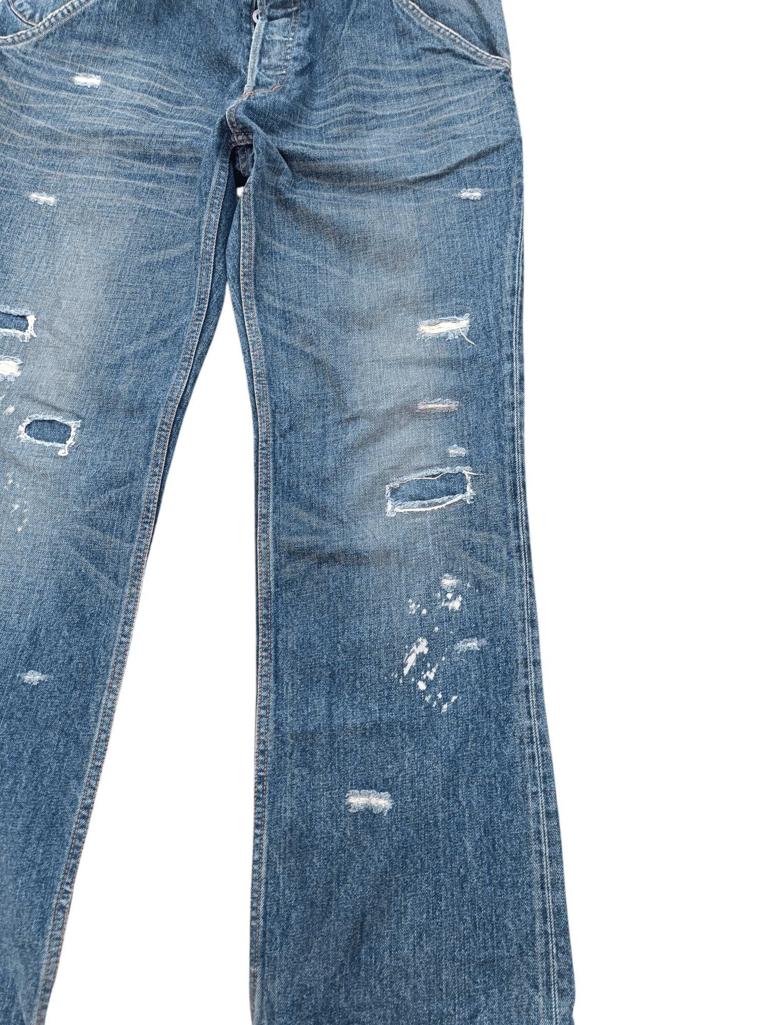 JOSEPH HOMME × Japanese Brand × Vintage CRAZY FADE JOSEPH HOMME BUCKLE BACK DENIM Size US 34 / EU 50 - 3 Thumbnail