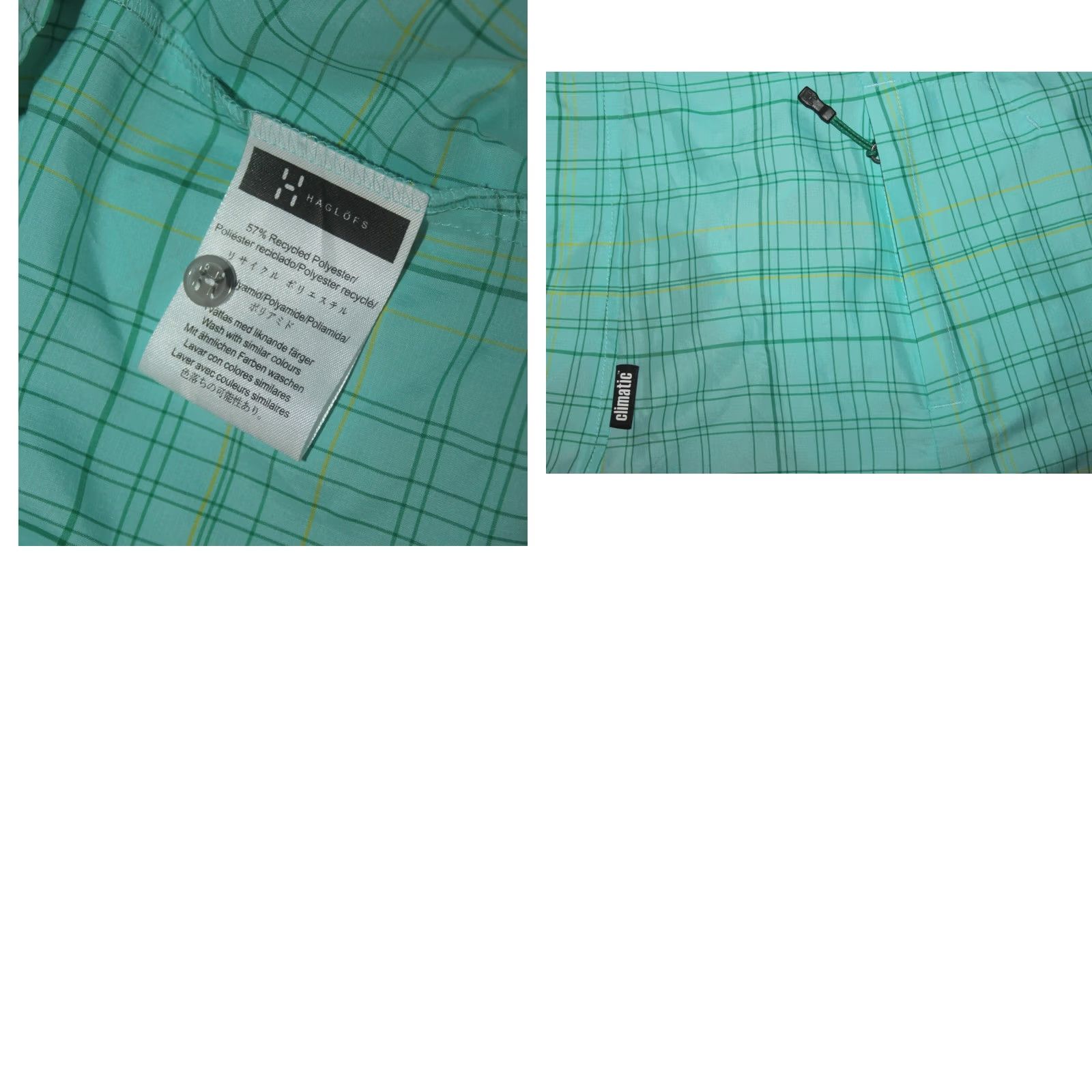 Vintage Haglofs women active wear shirt Size M Climatic Multicoloured Size M / US 6-8 / IT 42-44 - 8 Thumbnail