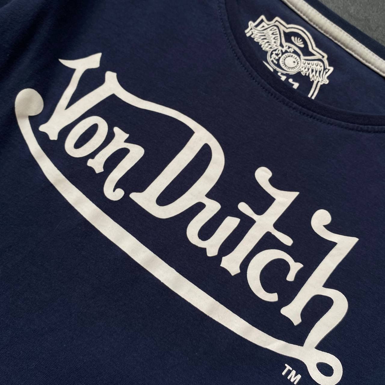 Streetwear × Vintage × Von Dutch Vintage big logo Von Dutch rare tee shirts Size US M / EU 48-50 / 2 - 3 Thumbnail