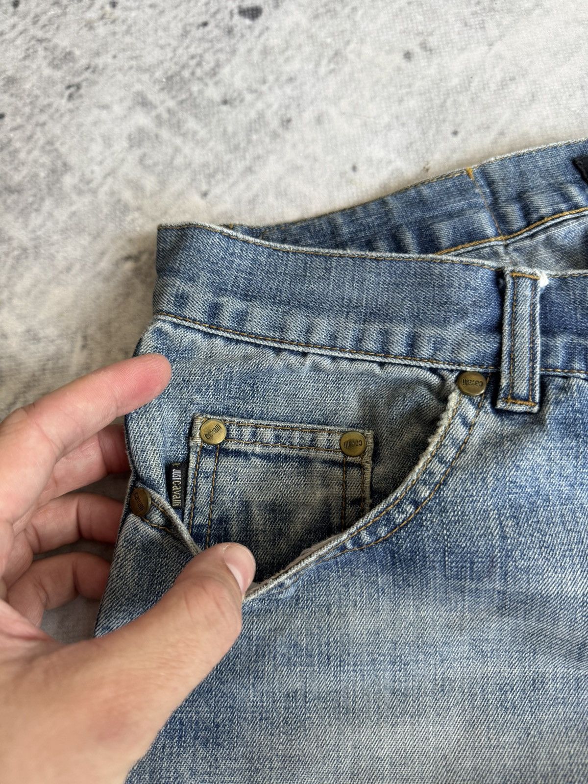Just Cavalli Vintage Just Cavali jeans blue 32 Size US 32 / EU 48 - 3 Thumbnail