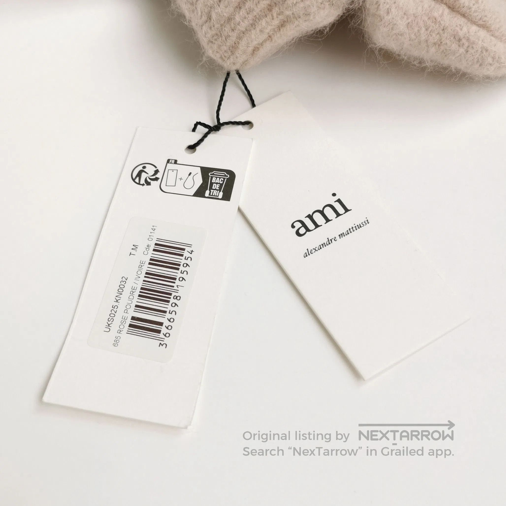 Louis Vuitton AMI Alexandre Mattiussi Alpaca Wool Heart Logo Sweater. Size US M / EU 48-50 / 2 - 1 Thumbnail