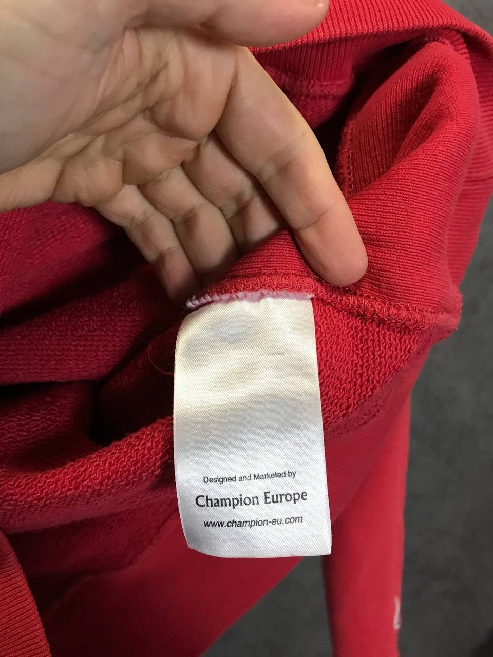 Wood Wood Wood Wood x Champion big center logo hoodie Size US M / EU 48-50 / 2 - 8 Thumbnail