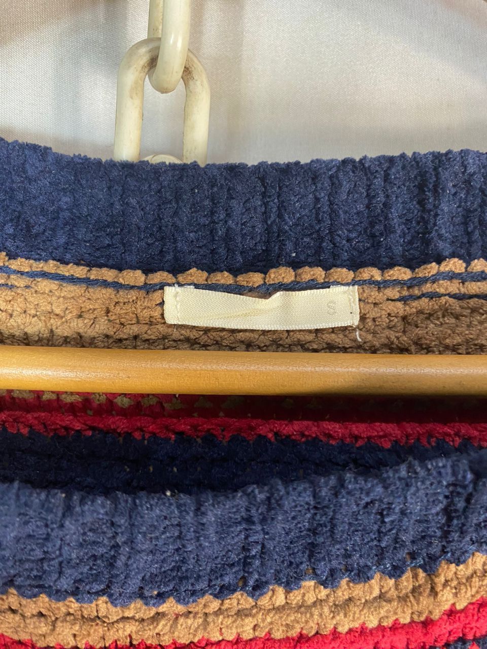 GU GU croptop stripe knitwear sweatshirt Size S / US 4 / IT 40 - 4 Thumbnail