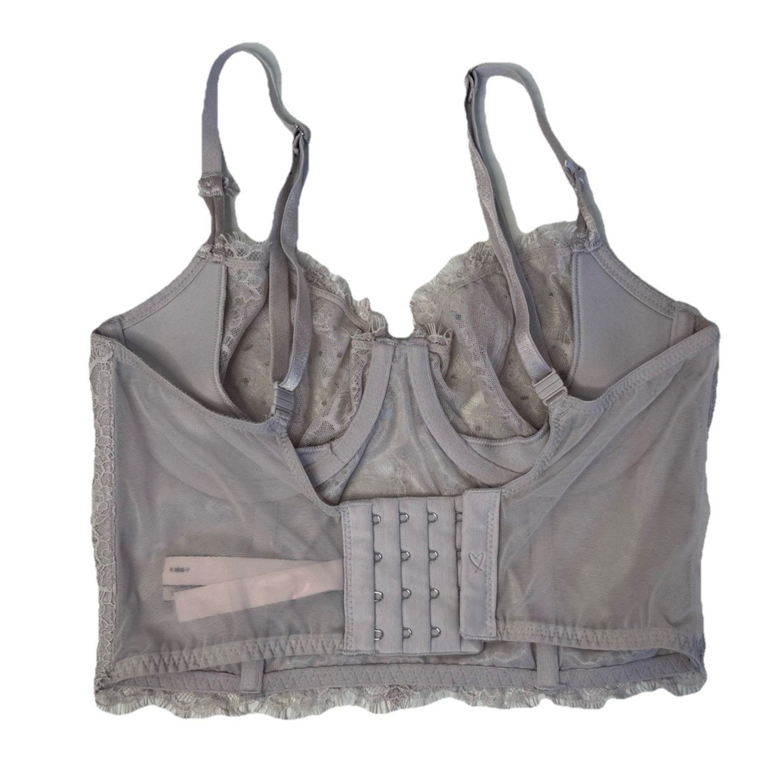Victoria's Secret VICTORIA’S SECRET Dream Angels Lace Corset Crop Top Bralette Size S / US 4 / IT 40 - 5 Thumbnail