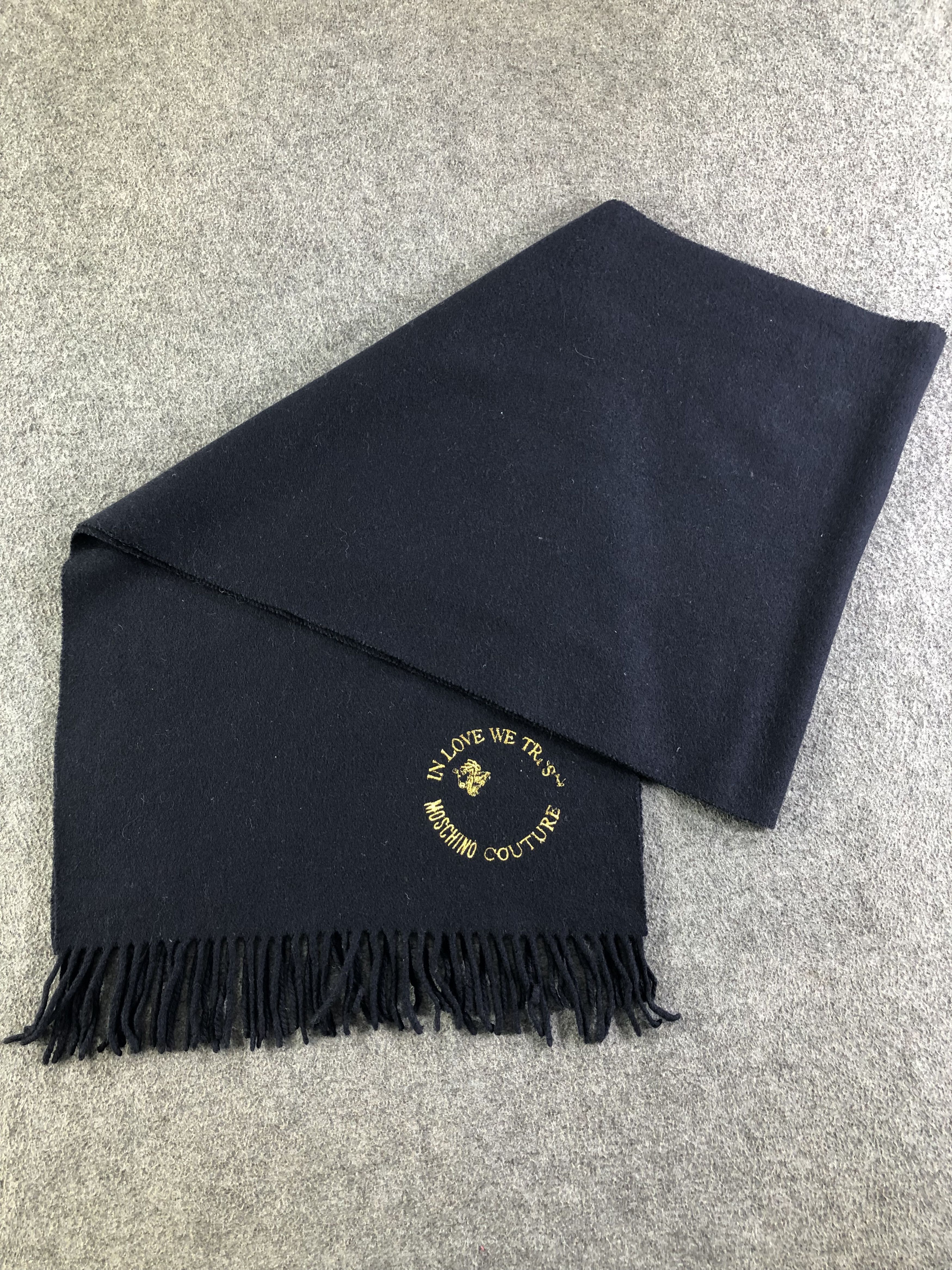 Vintage Moschino Scarf / Muffler / Neckwear SS1323 Size ONE SIZE - 5 Thumbnail