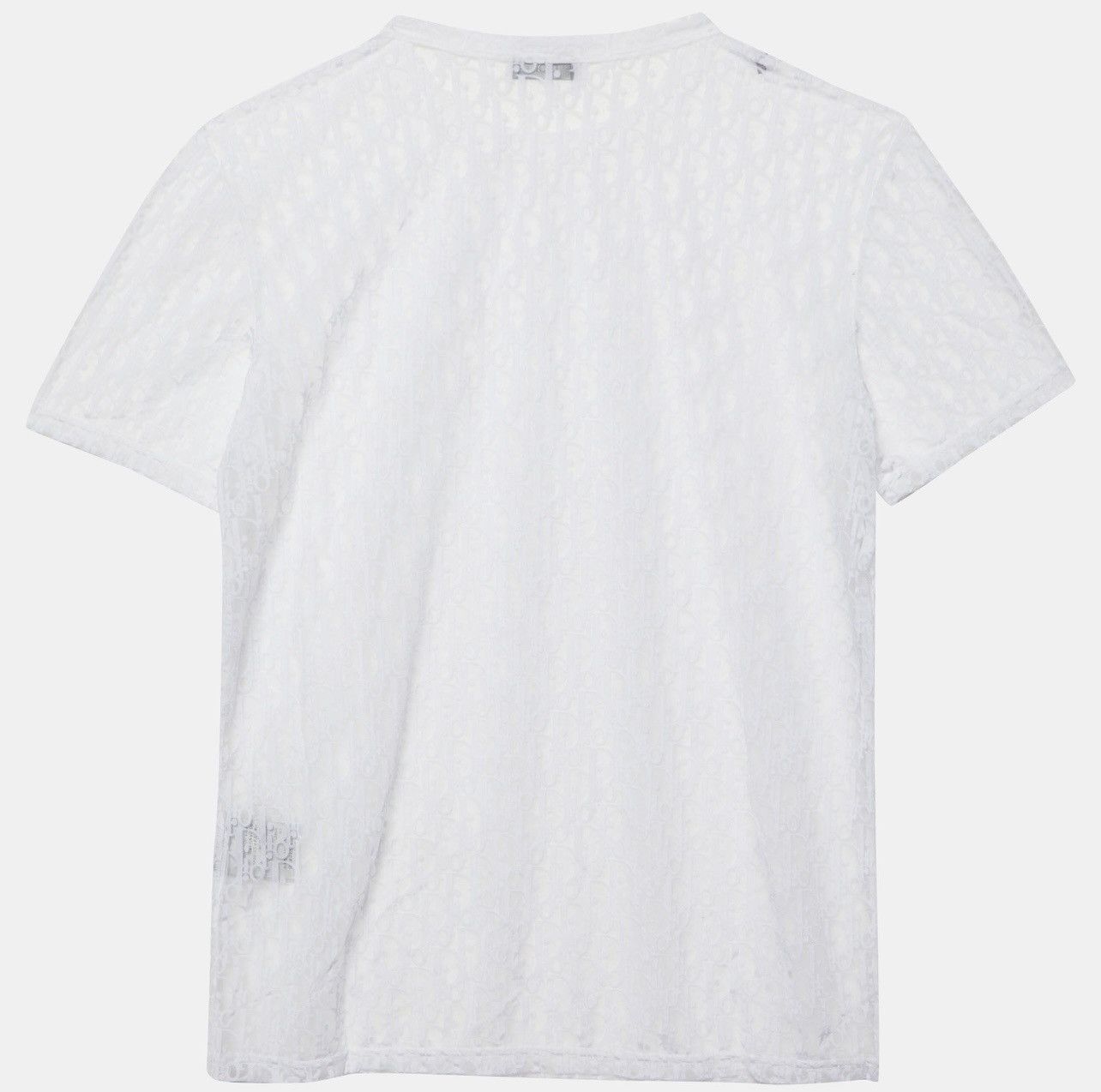 Dior Dior Sheer Oblique T-Shirt Size US M / EU 48-50 / 2 - 2 Thumbnail