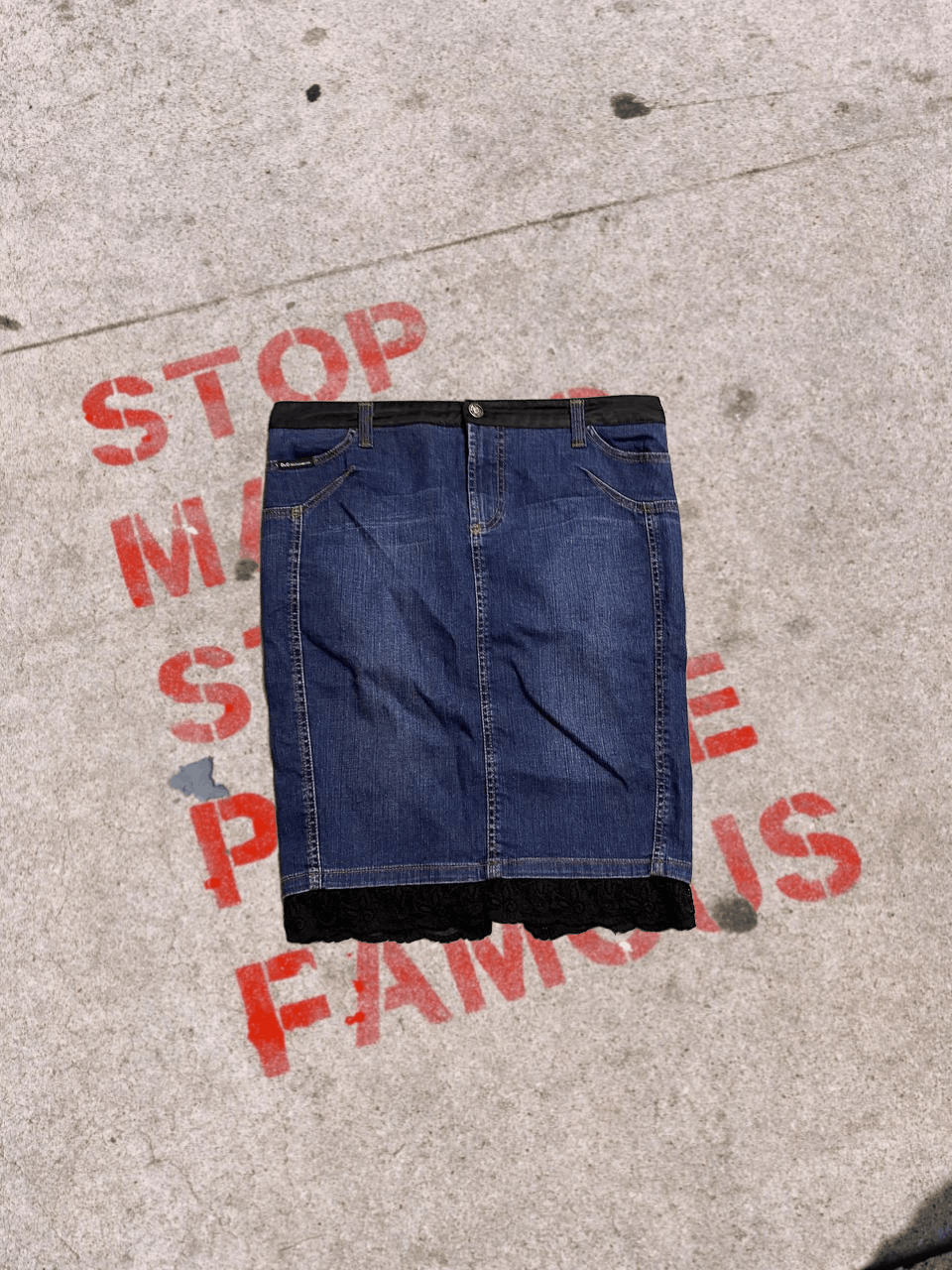 Dolce & Gabbana Dolce & Gabbana jeans skirt Size 32" / US 10 / IT 46 - 1 Thumbnail