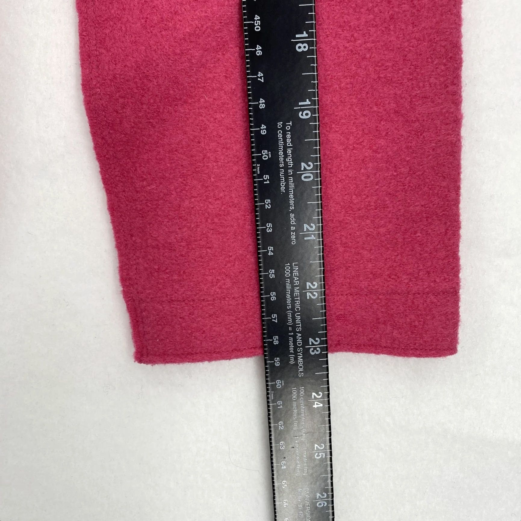 Eileen Fisher Eileen Fisher Blazer Womens Medium Pink Wool Nylon Knit Shawl Collar Button Coat Short Jacket Size M / US 6-8 / IT 42-44 - 7 Thumbnail