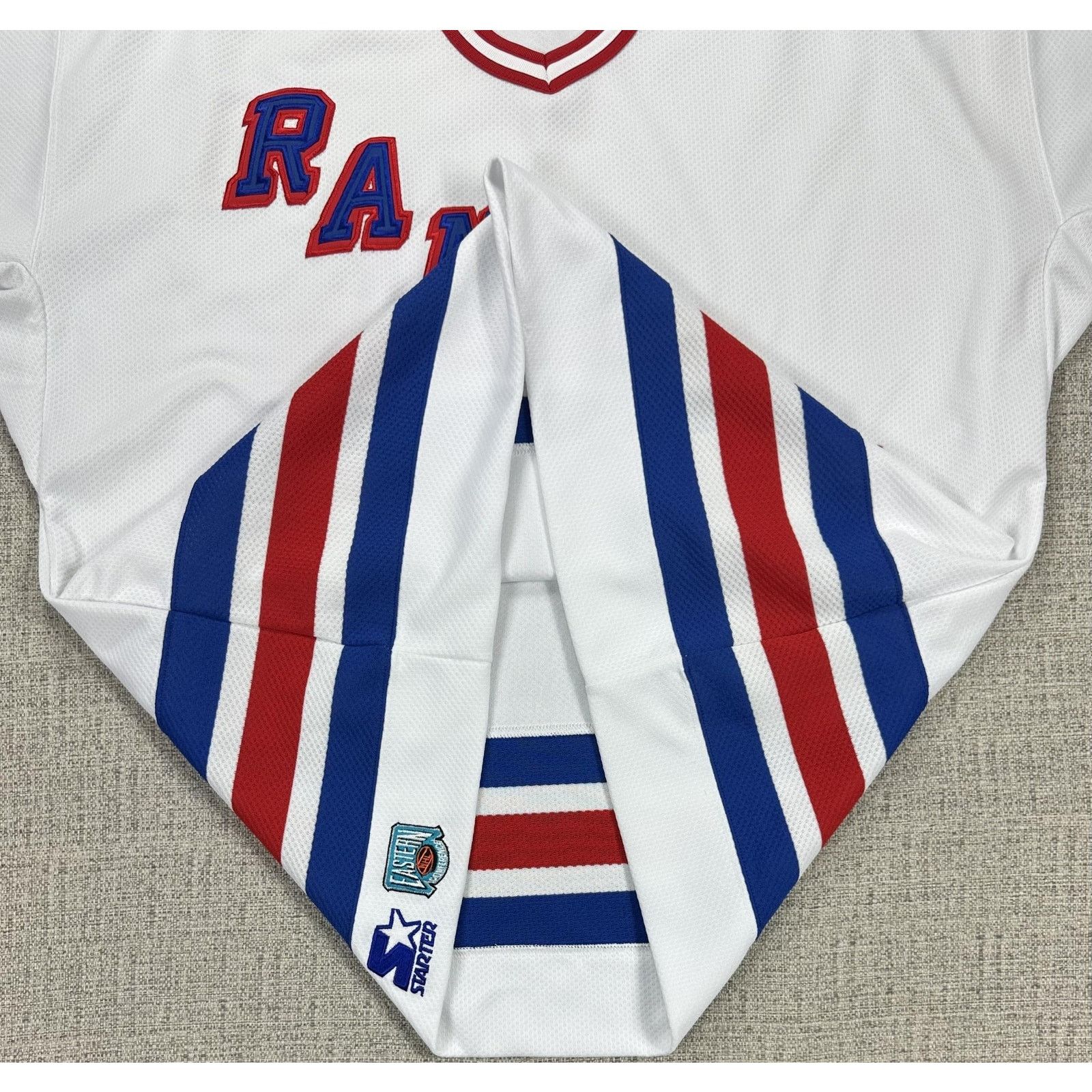 Starter New York Rangers Jersey Mens Large White NHL Hockey Starter Size US L / EU 52-54 / 3 - 5 Thumbnail