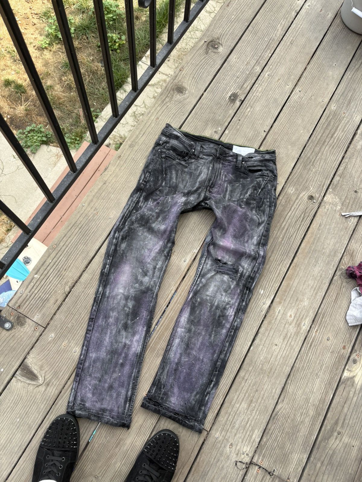 Other 1of1 pink wash waxed denim Size US 32 / EU 48 - 1 Thumbnail