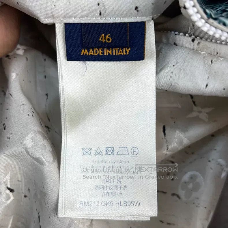 Louis Vuitton Louis Vuitton FW21 Marble Print Full Print Hooded Jacket Size US S / EU 44-46 / 1 - 5 Thumbnail