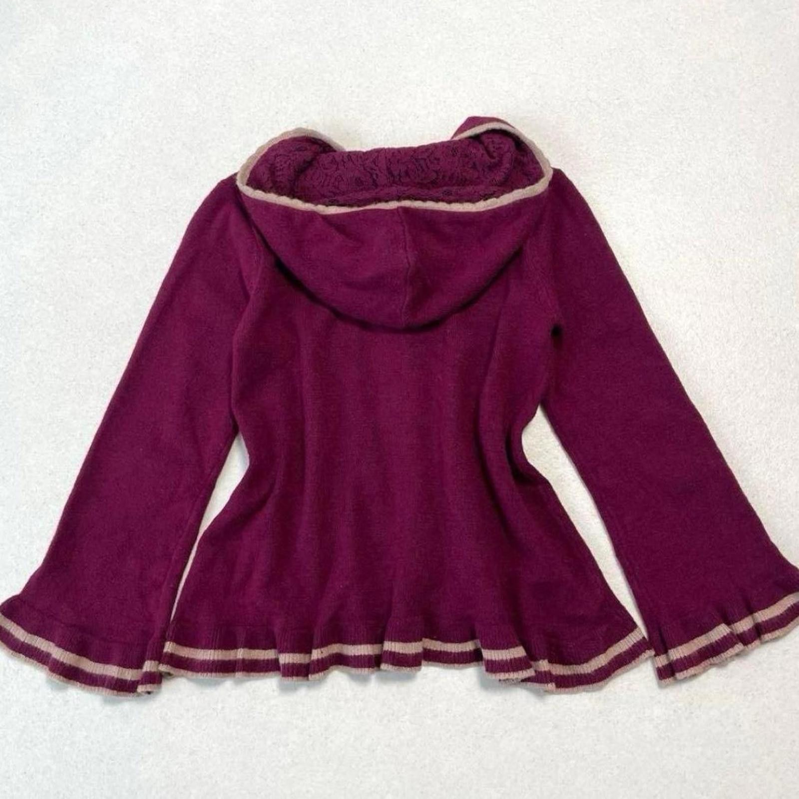 Other Axes femme fairy coquette vintage cardigan with hoodie Size XS / US 0-2 / IT 36-38 - 2 Thumbnail