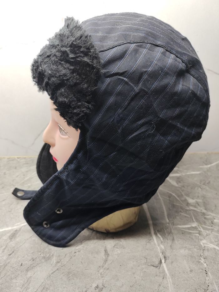 Japanese Brand Vintage Y2k Bula Ushanka Fur Earflap Cap Hat Size ONE SIZE - 4 Thumbnail