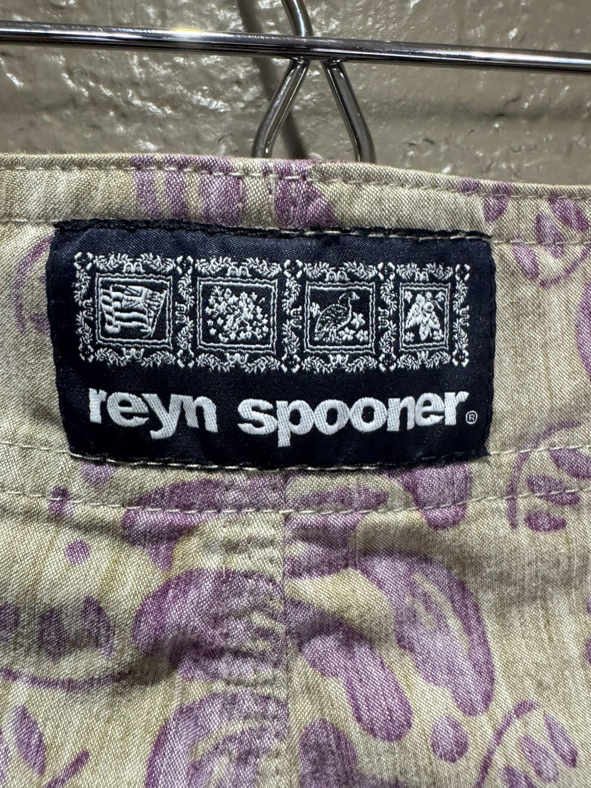 Reyn Spooner Vintage Reyn Spooner Waterproof Boardshorts Green Pink 32 Size US 32 / EU 48 - 7 Thumbnail