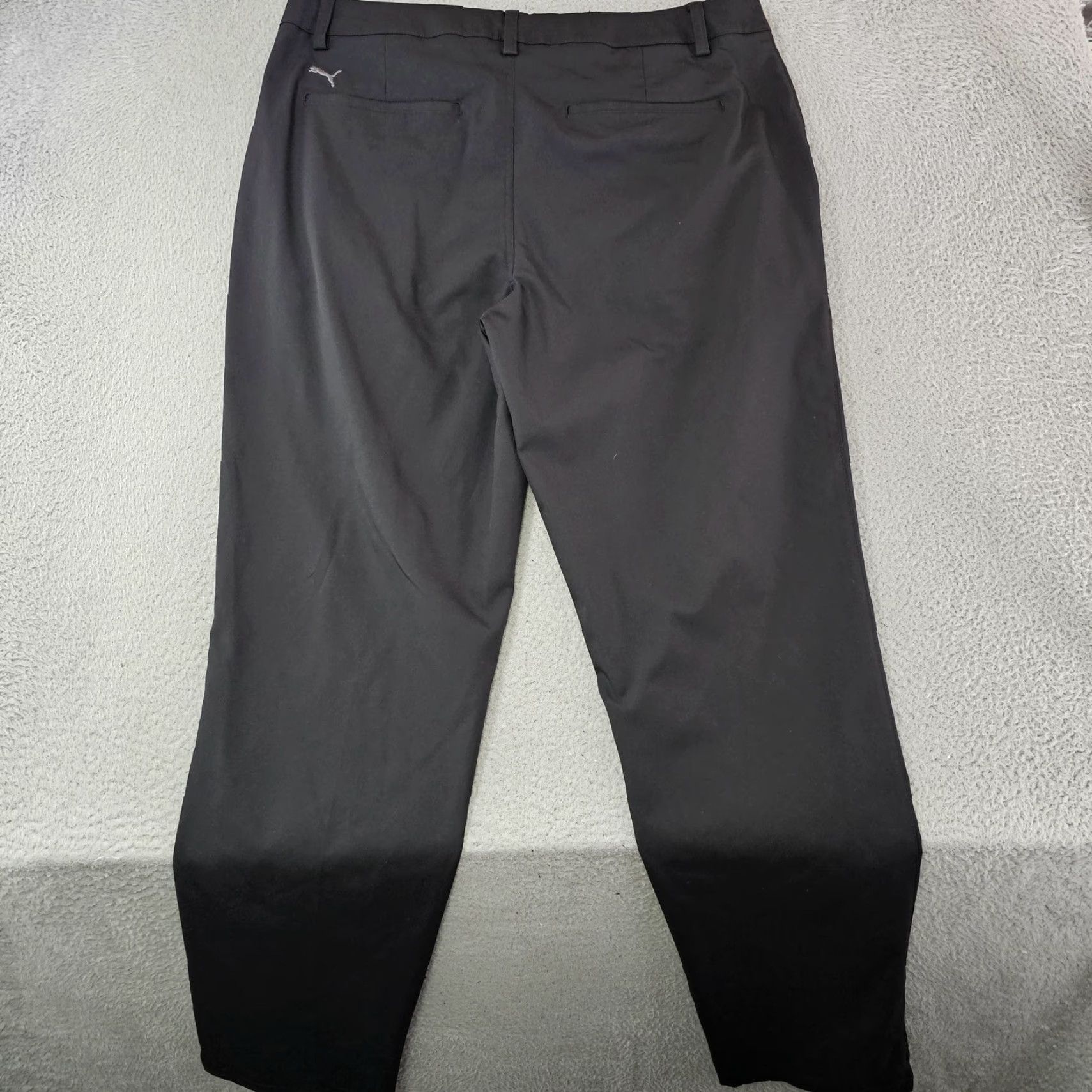 Puma PUMA Golf Pants Mens 36x34 Black Stretch Performance Trousers W36 L34 572319 Size US 36 / EU 52 - 7 Thumbnail