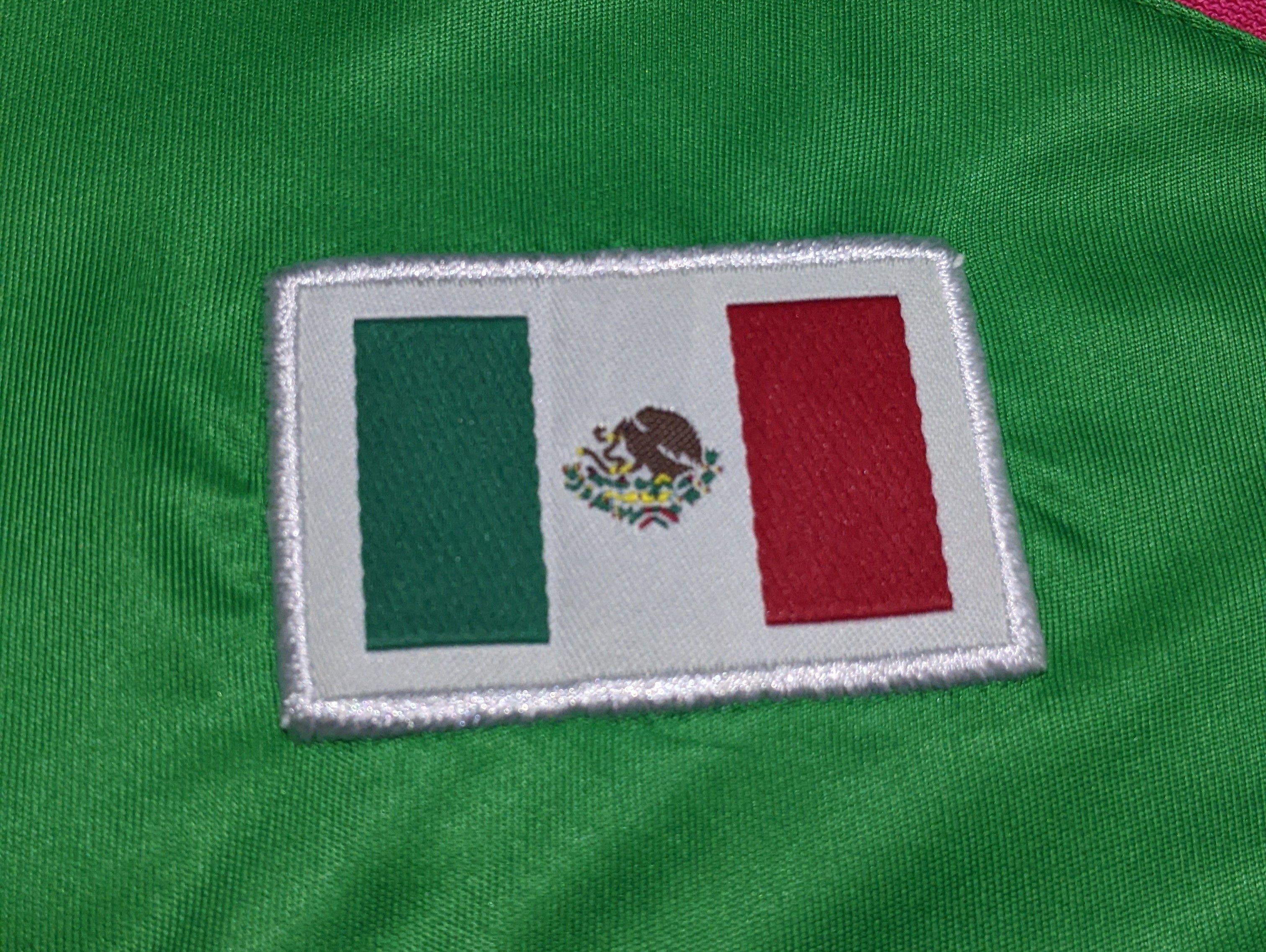 Atletica Mexico 2001 Olympic home Omar Bravo Jersey football shirt Size US L / EU 52-54 / 3 - 5 Thumbnail