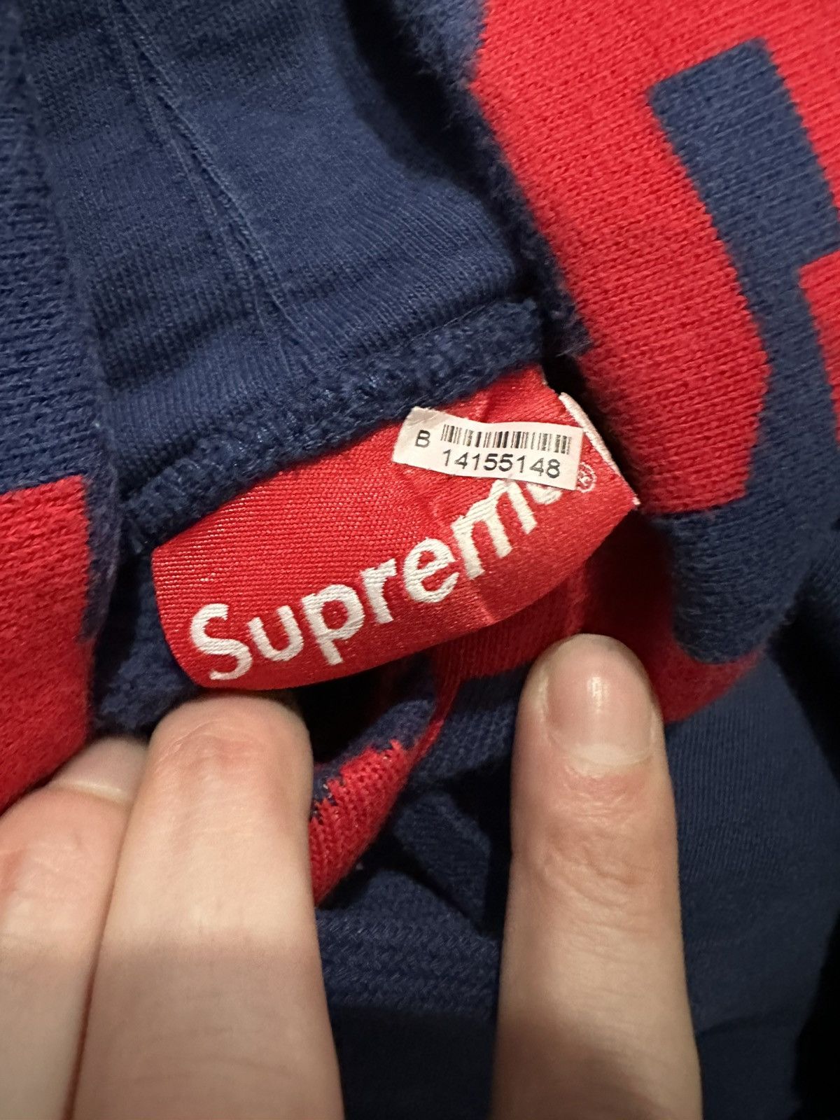 Supreme SUPREME CROPPED LOGOS HOODED SWEATSHIRT Size US XL / EU 56 / 4 - 3 Thumbnail