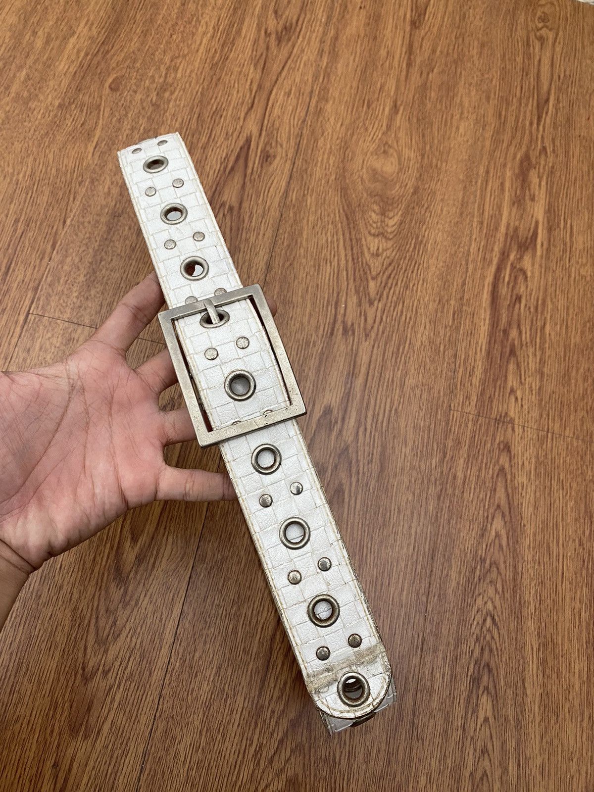 If Six Was Nine × Japanese Brand × KMRii White ringer belt square