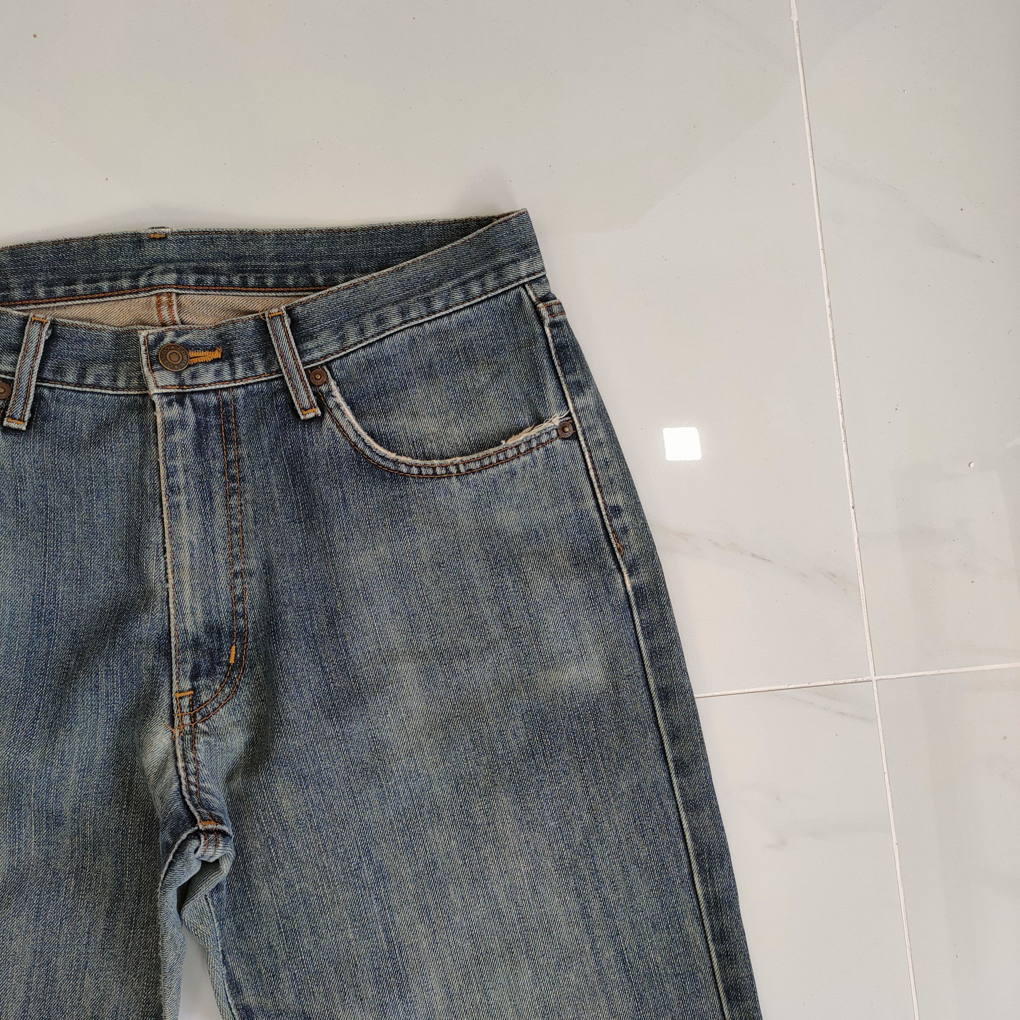 Edwin × Vintage VINTAGE EDWIN FADED JEAN DENIM PANTS Size US 33 - 5 Thumbnail