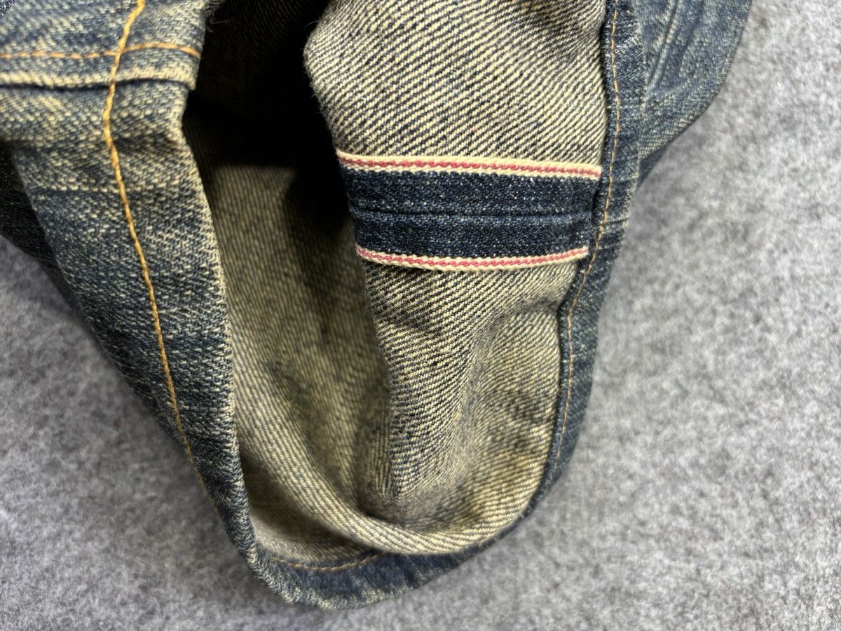 Edwin 💥Wide Selvedge💥Edwin 505z Mudwash DSelvedge Denim F913 Size US 33 - 9 Thumbnail