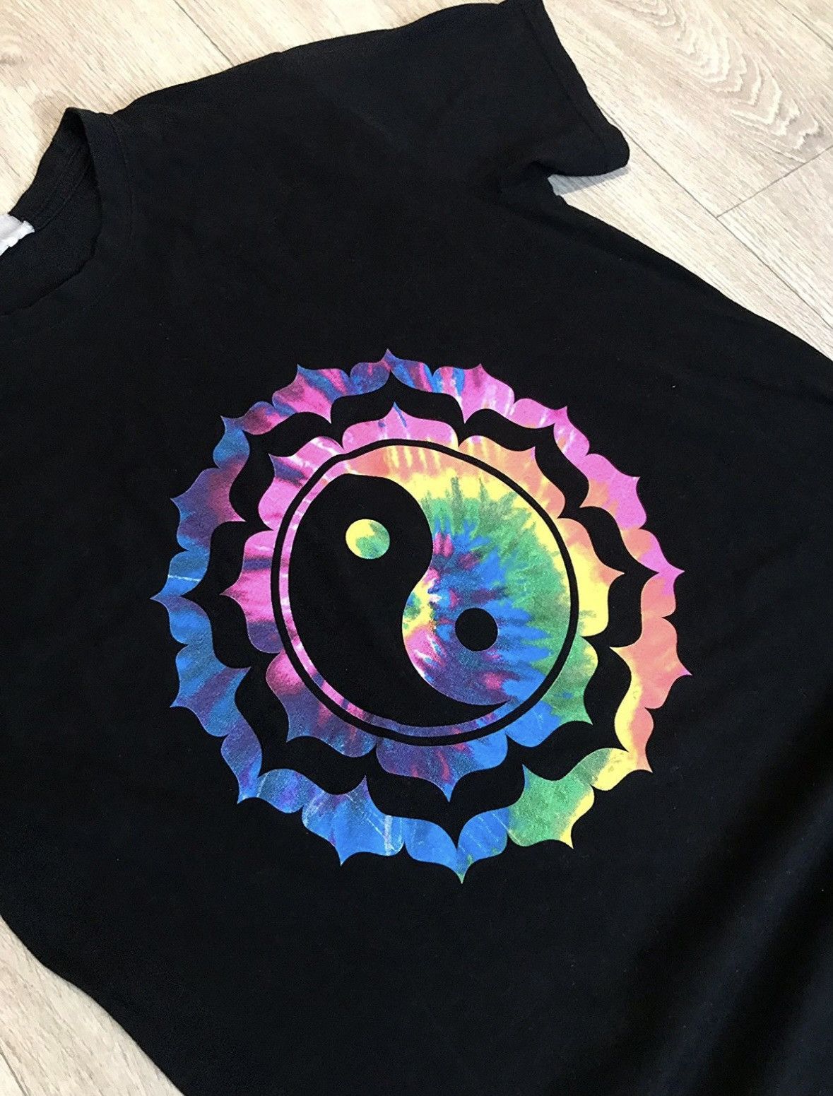 Japanese Brand × Vintage 🔷Vintage Yin Yang T-shirt🔷 Size US L / EU 52-54 / 3 - 3 Thumbnail