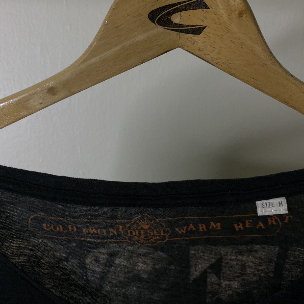 Diesel Black Gold Y2K Diesel Rain Storm Streetwear LS Tee Size US L / EU 52-54 / 3 - 3 Thumbnail