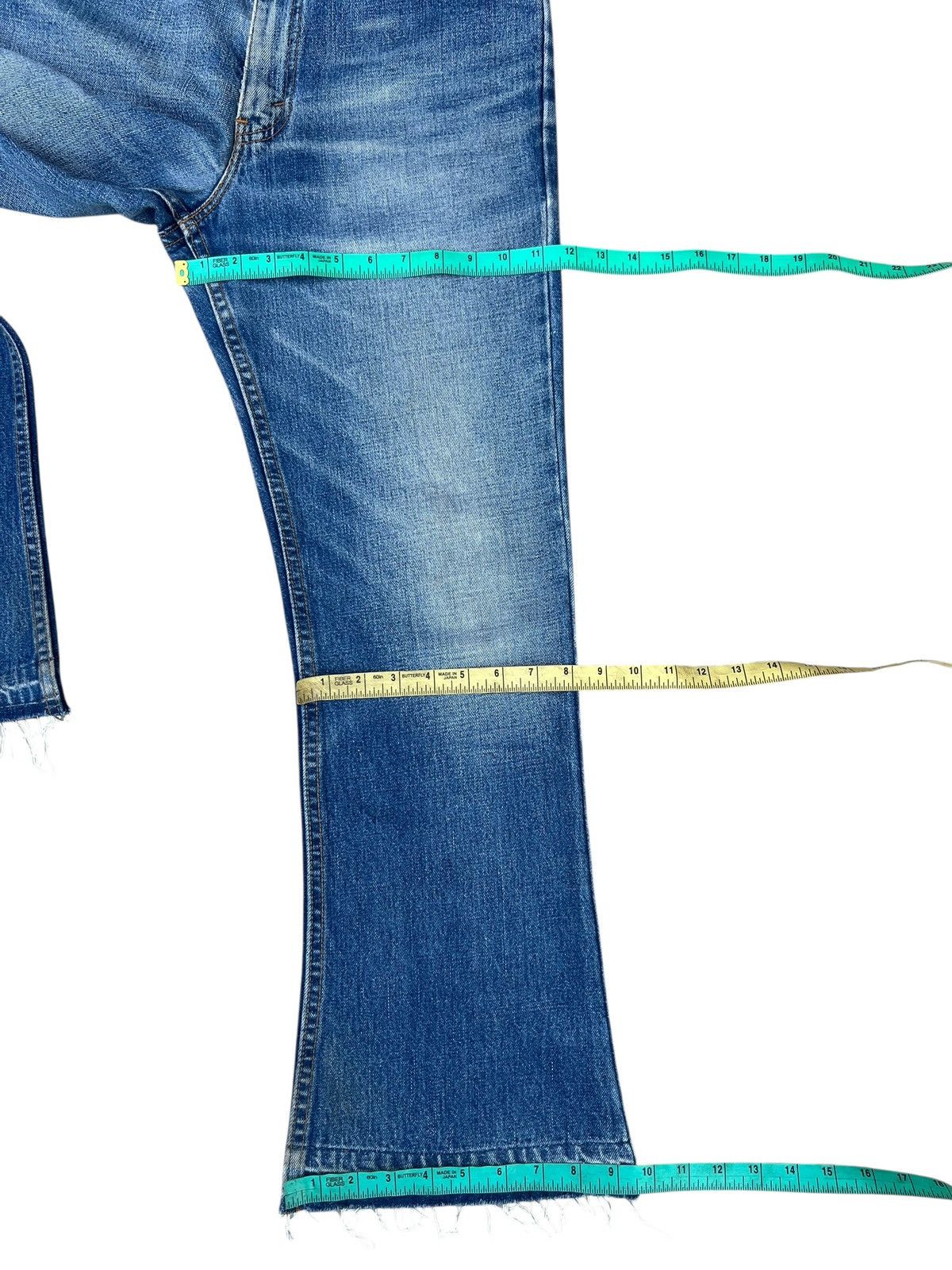Levi's Vintage 2000 Levi’s 646 Orange Tab Fade Denim Bootcut Jeans Size US 32 / EU 48 - 5 Thumbnail