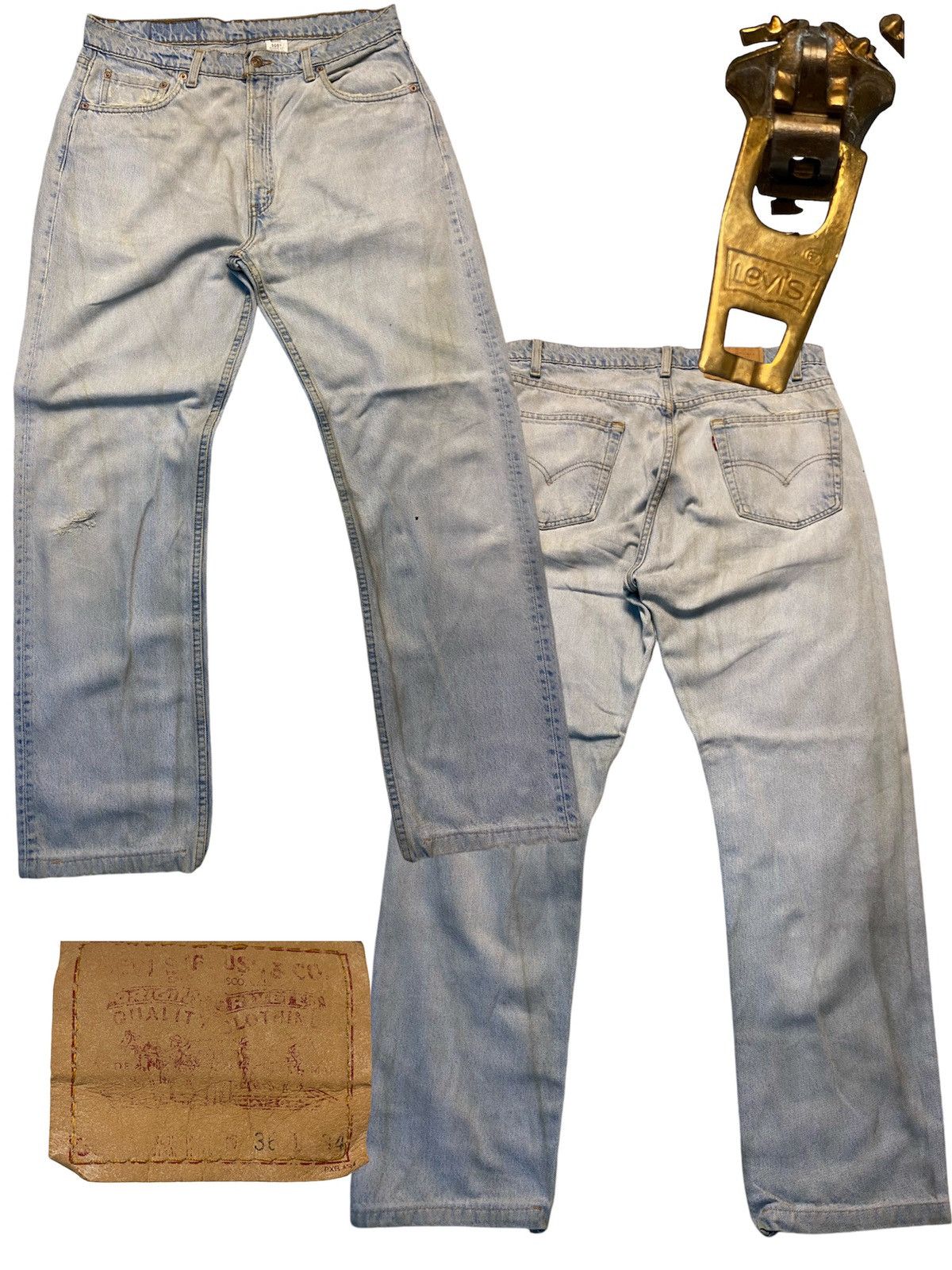 Levi's VINTAGE LEVIS 505 REGULAR FIT Size US 34 / EU 50 - 1 Thumbnail
