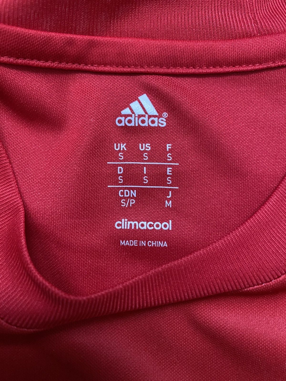 Adidas Adidas Manchester United Pre Match Training Football Shirt Size US S / EU 44-46 / 1 - 7 Thumbnail