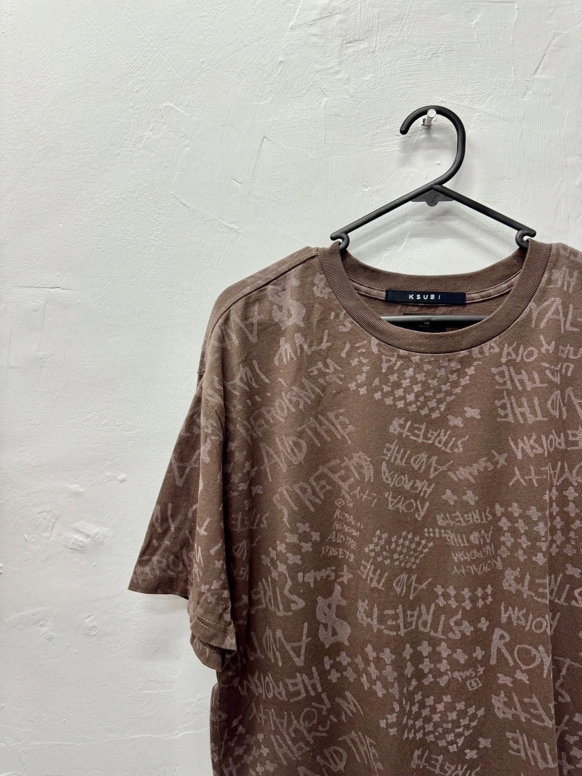 Ksubi new ksubi tee t-shirt top mens heroism biggie brown medium m Size US M / EU 48-50 / 2 - 2 Thumbnail