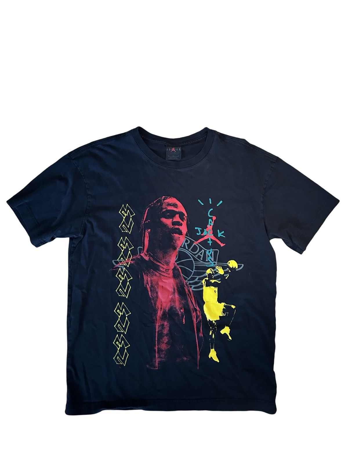 Jordan Brand  Nike  Travis Scott NIKE AIR JORDAN TRAVIS SCOTT CACTUS JACK  TEE | Grailed